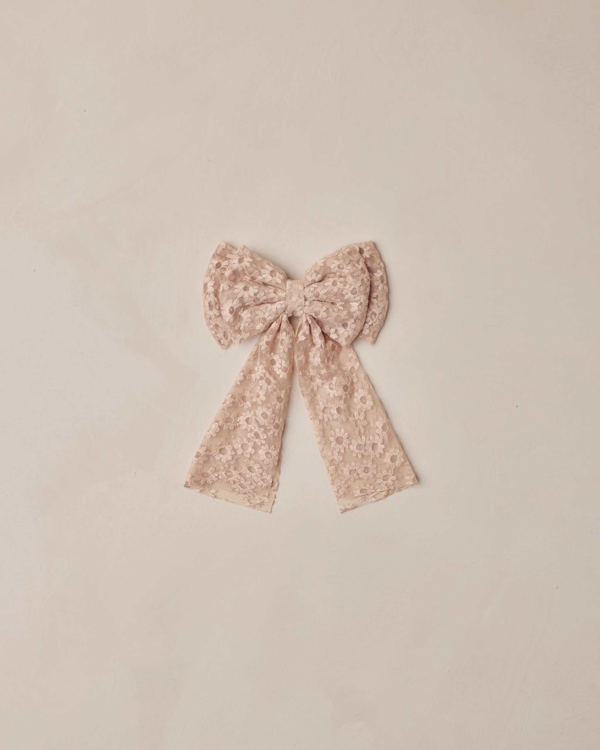 Alice Bow | Rose Embroidered Daisy