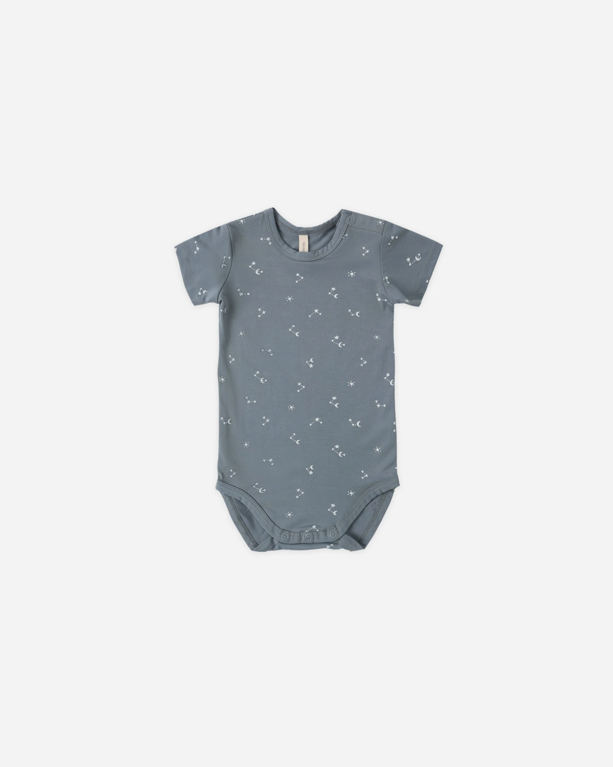 Bamboo Short Sleeve Bodysuit Starlight