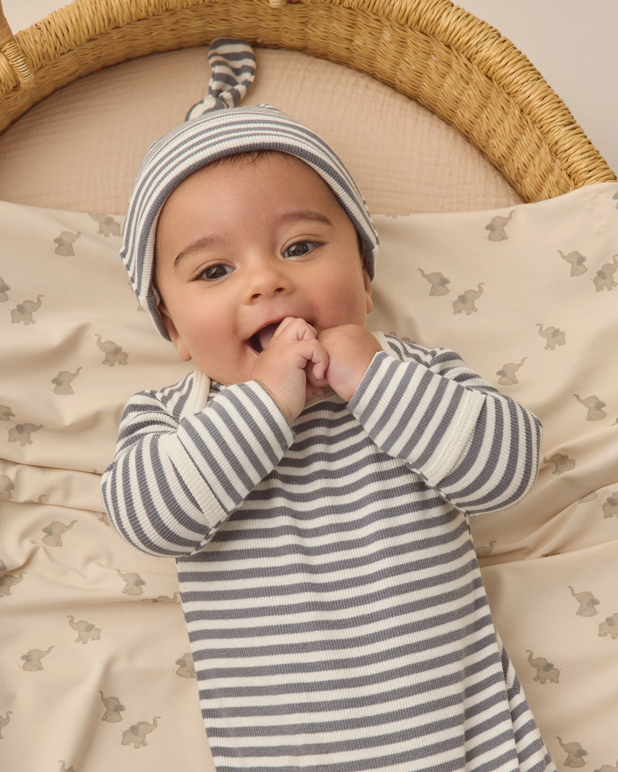Bamboo Swaddle Elephants - Image 3