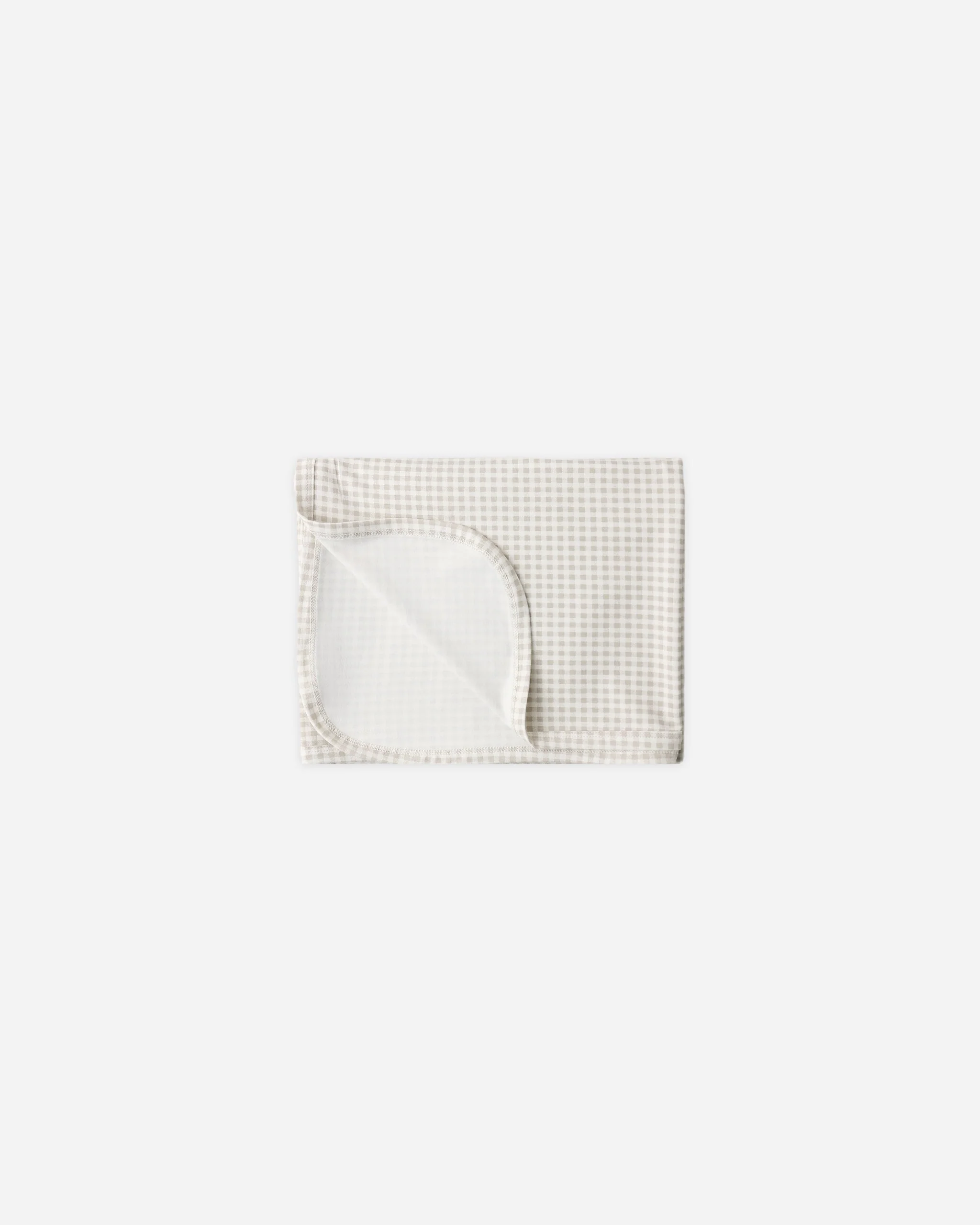 Bamboo Swaddle Oat Gingham