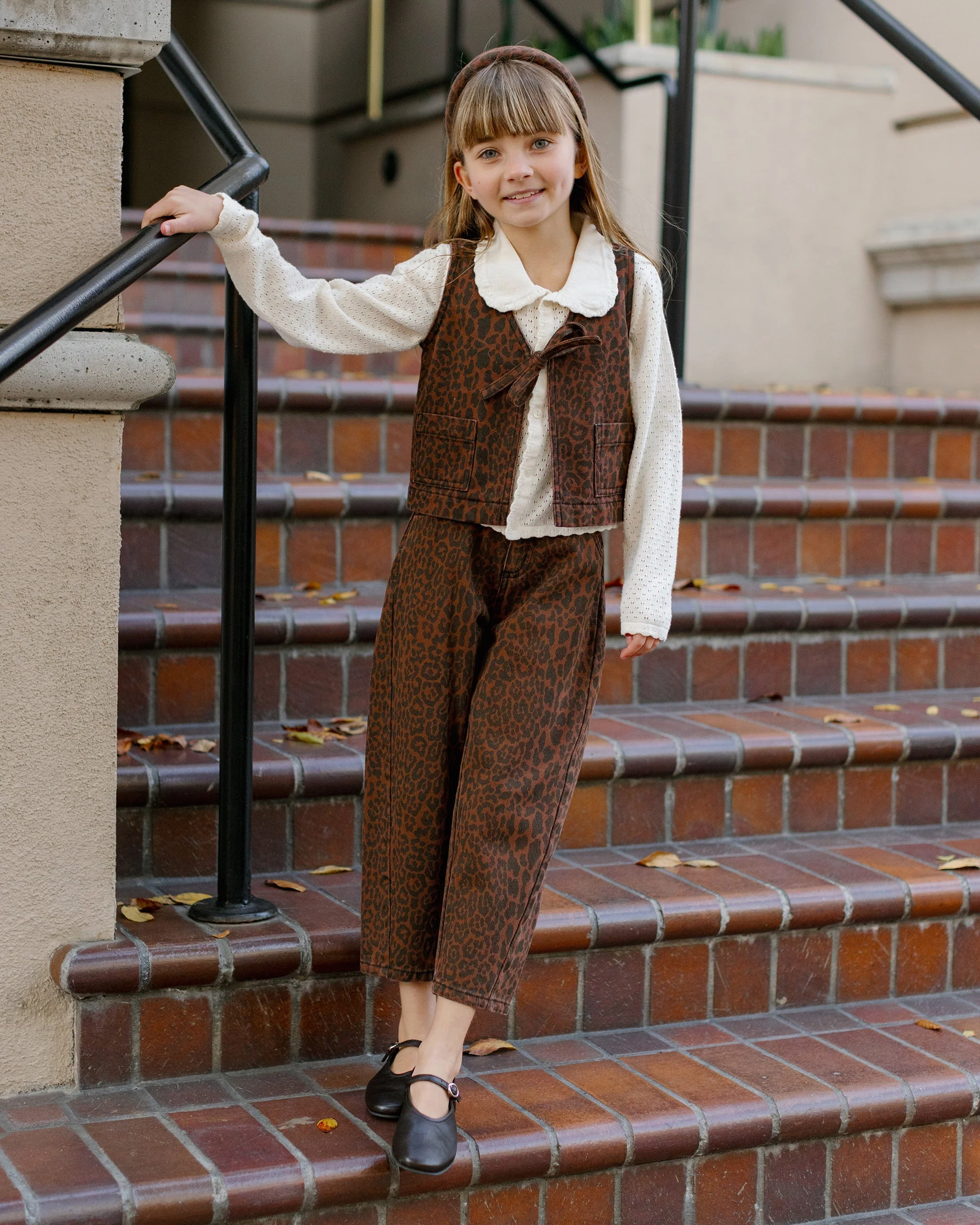 Barrel Pant || Leopard - Image 3