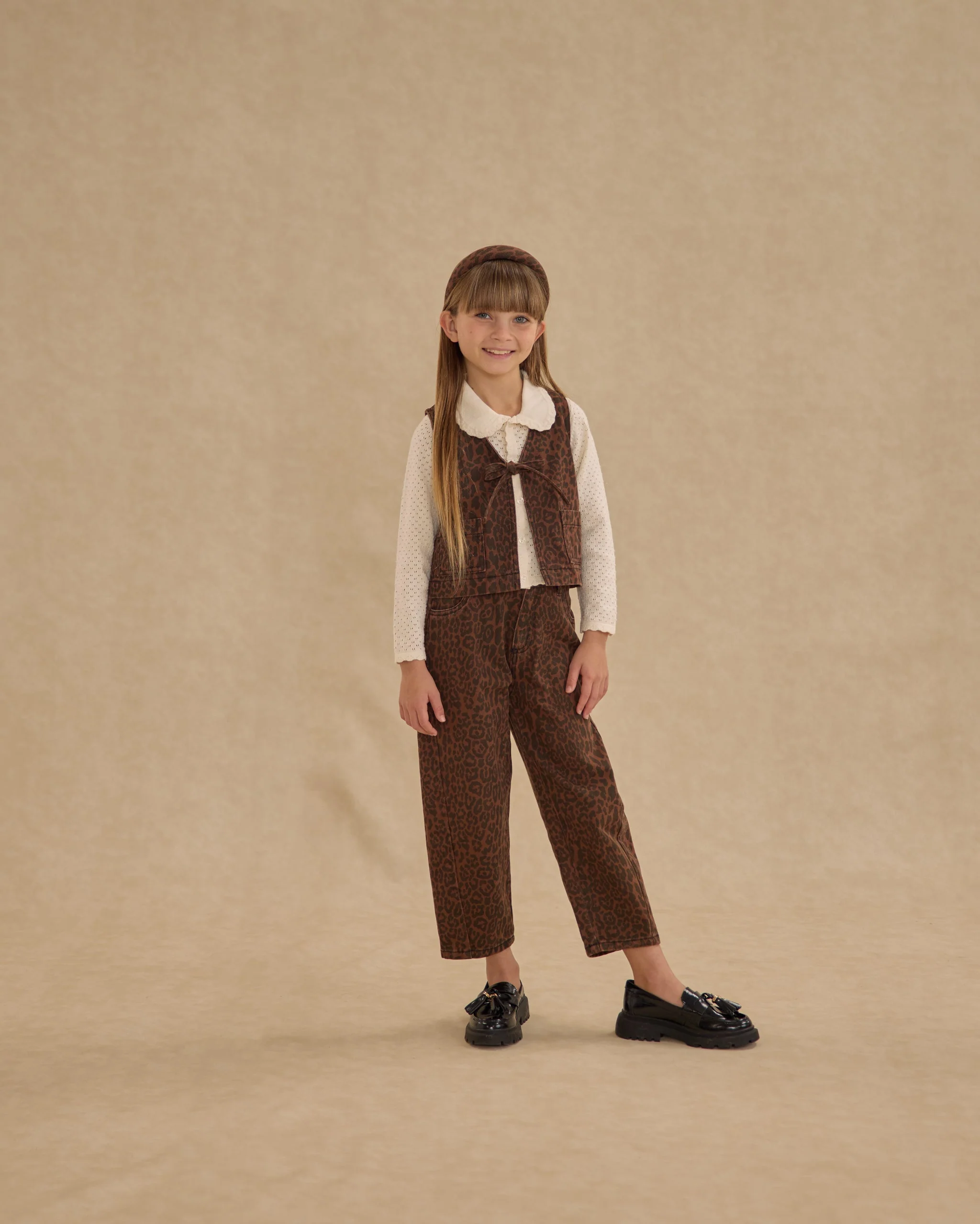 Barrel Pant || Leopard - Image 6