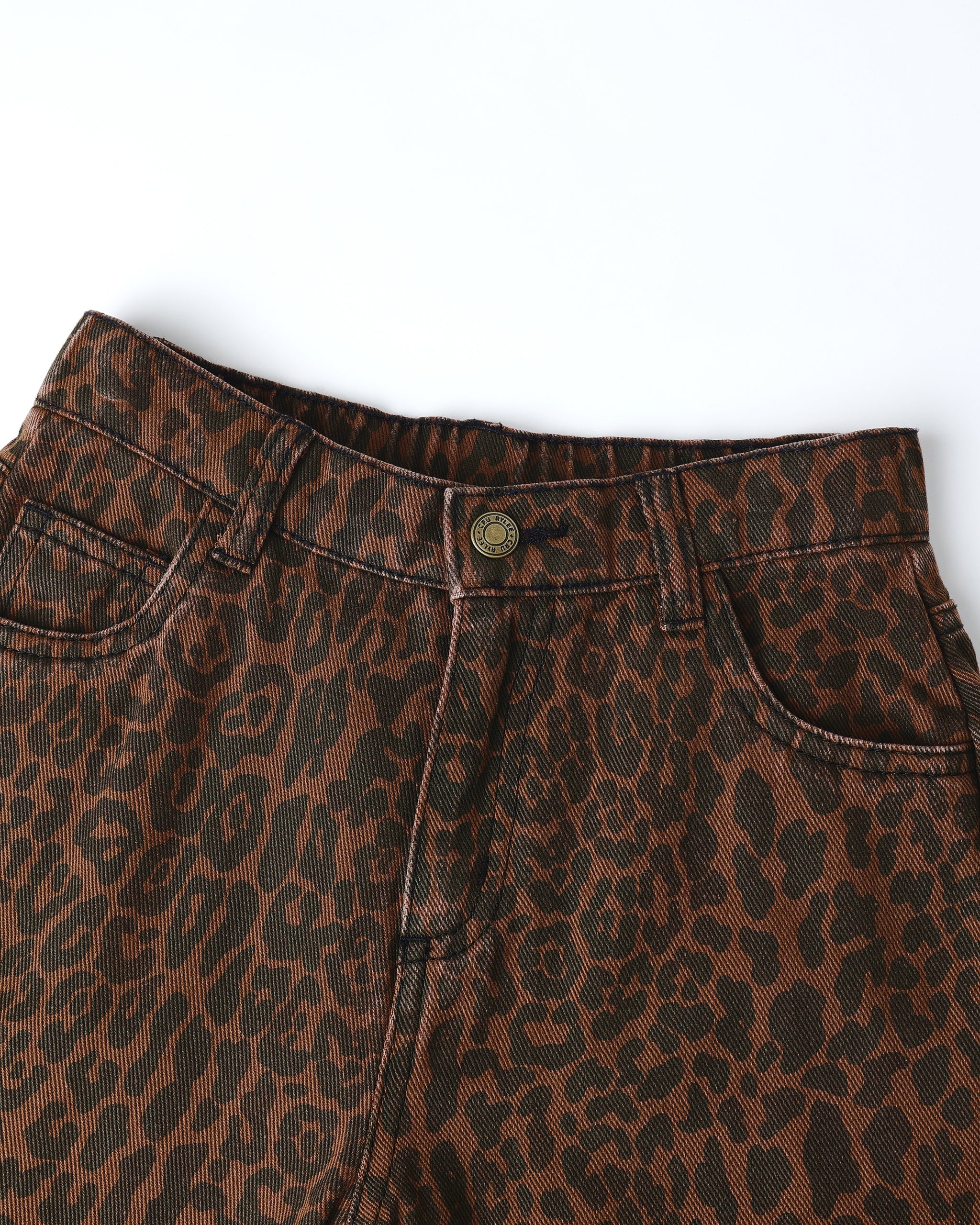 Barrel Pant || Leopard - Image 7