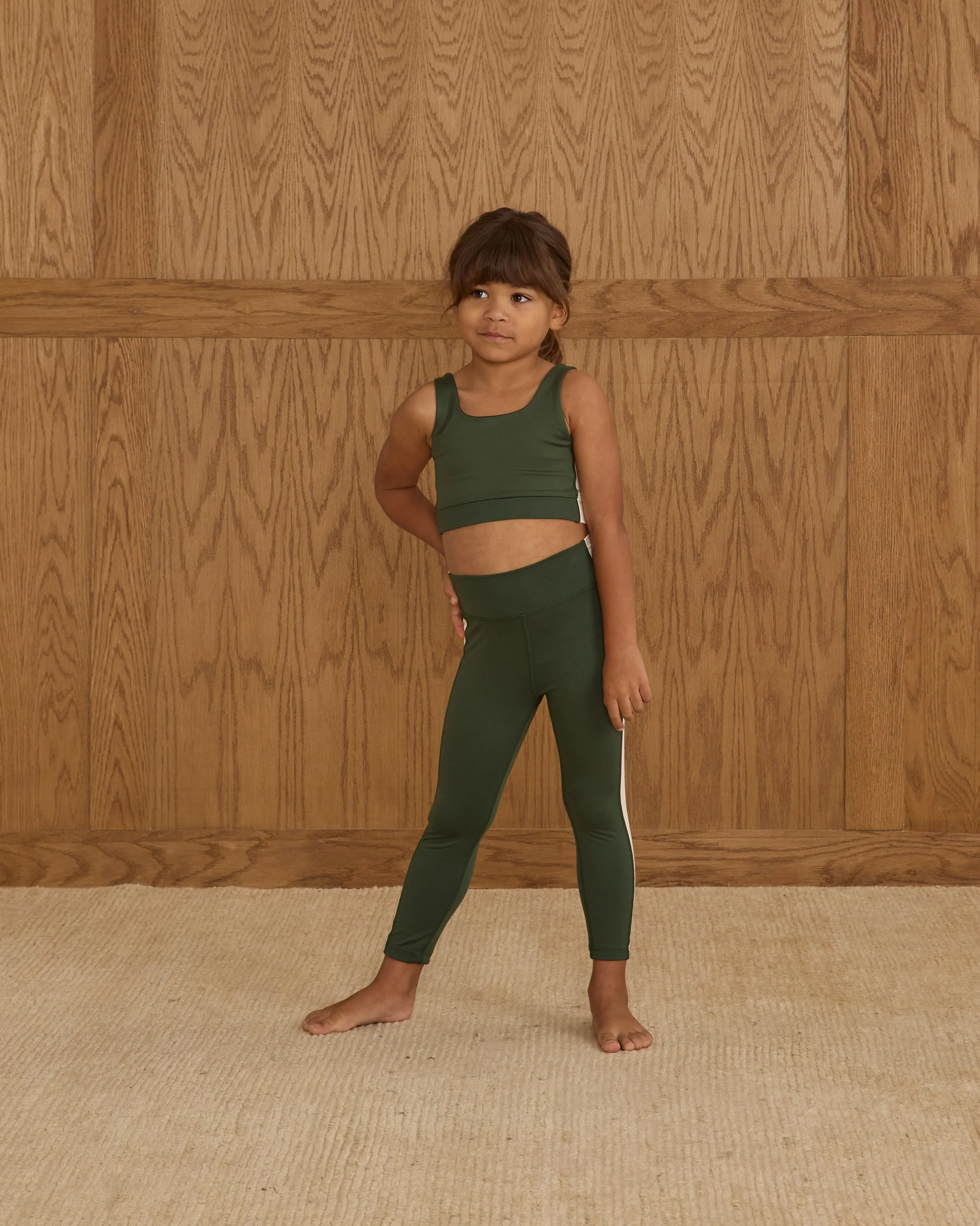 Basic Legging || Green - Image 2