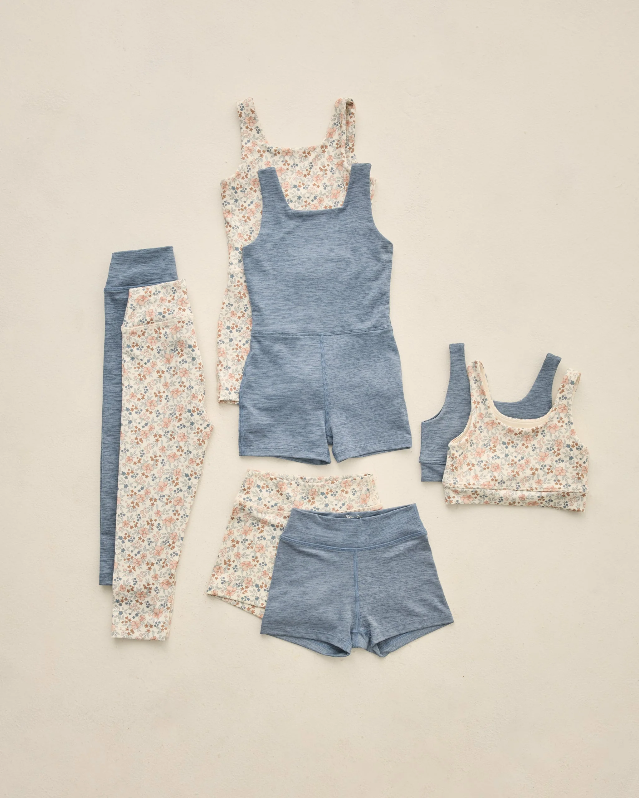 Basic Legging Heathered Marine - Image 2
