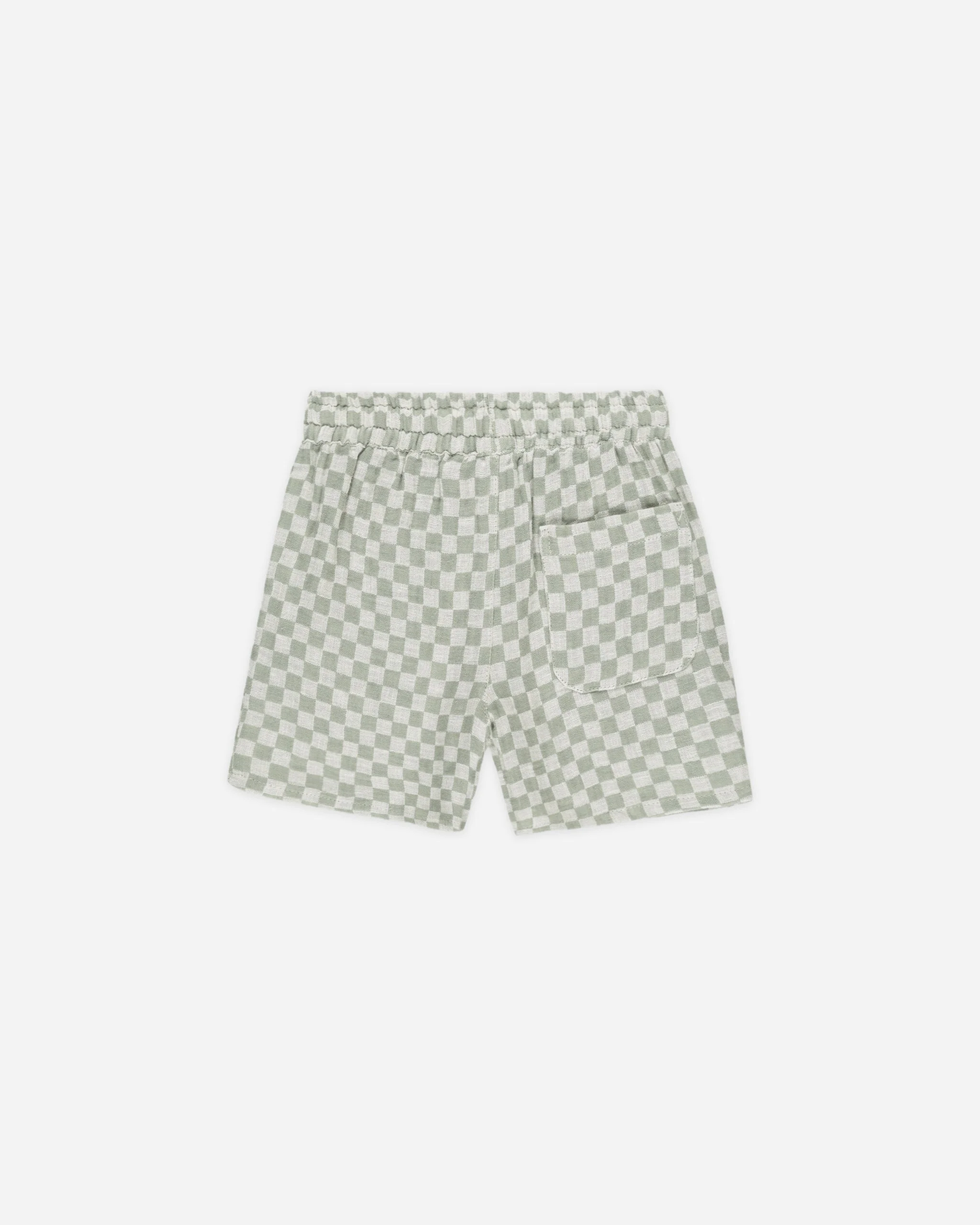 Bermuda Short || Sage Check - Image 2