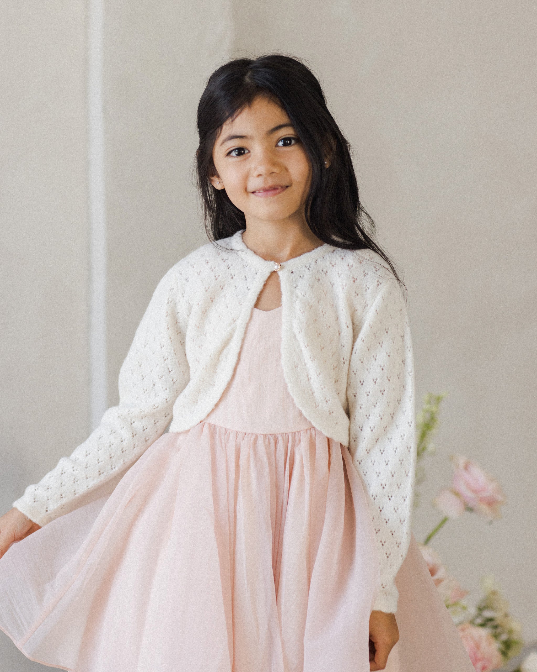 Bolero Sweater | Ivory - Image 2