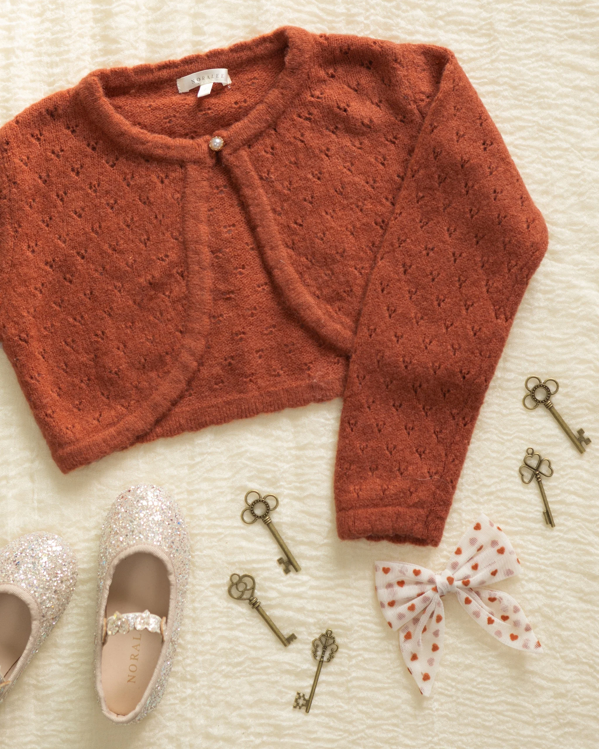 Bolero Sweater Red - Image 4