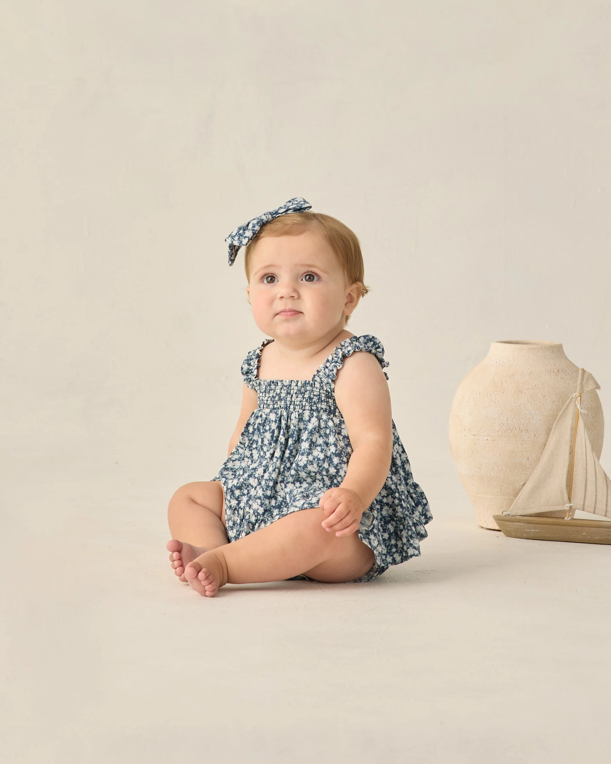 Bow Navy Floral - Image 3