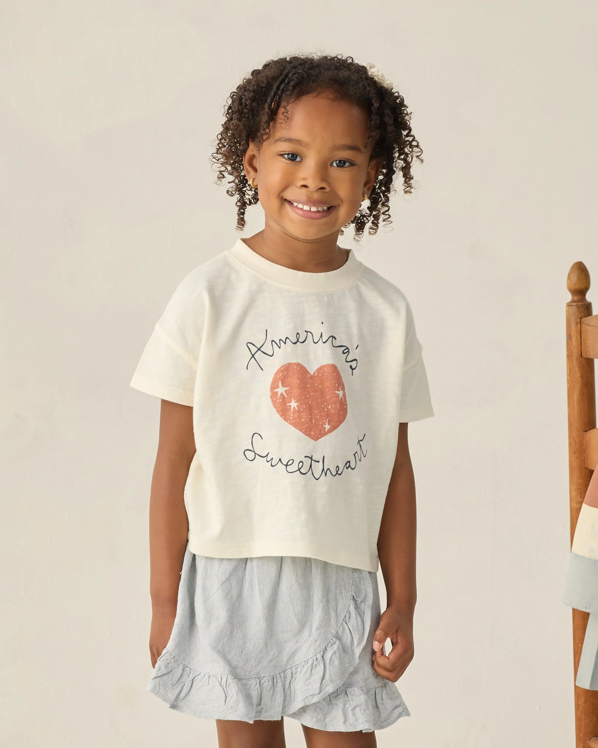 Boxy Tee Americas Sweetheart - Image 3