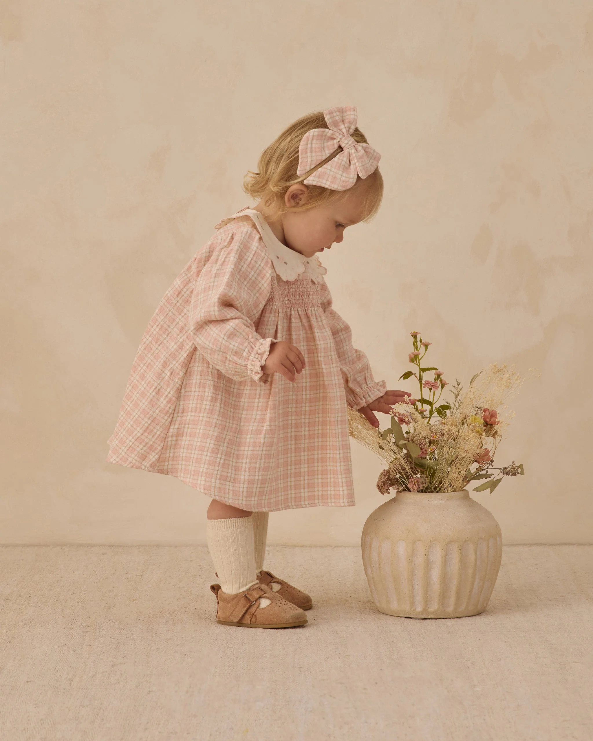 Callie Dress Pink Plaid - Image 4