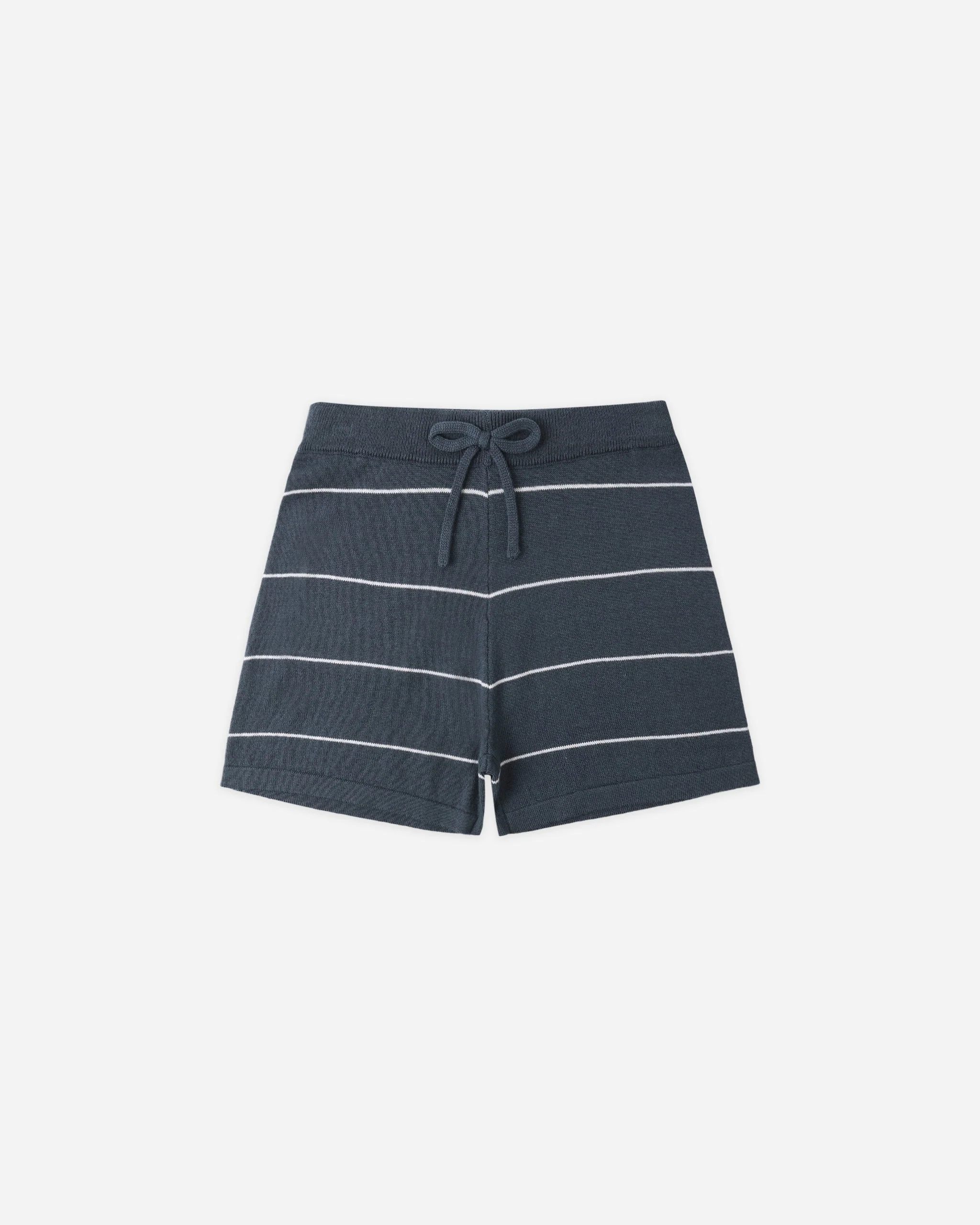 Chandler Knit Short Navy Stripe
