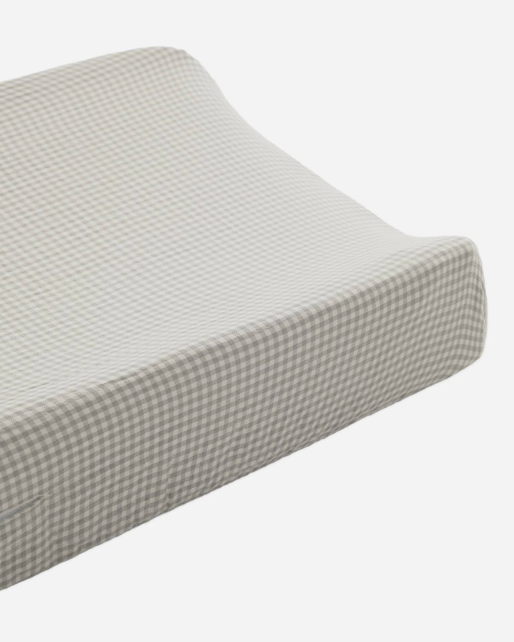 Changing Pad Cover Sage Gingham