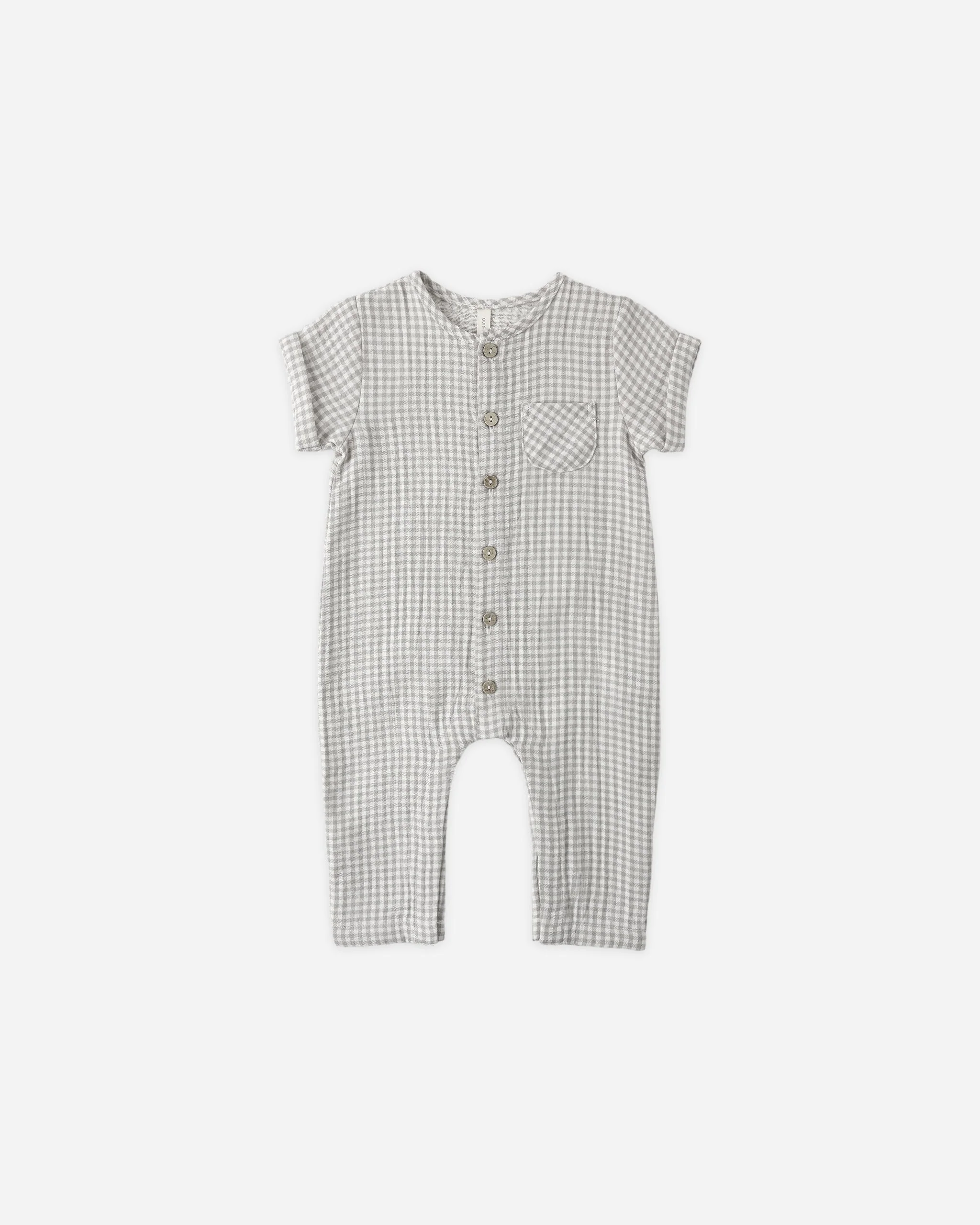 Charlie Jumpsuit Sage Gingham