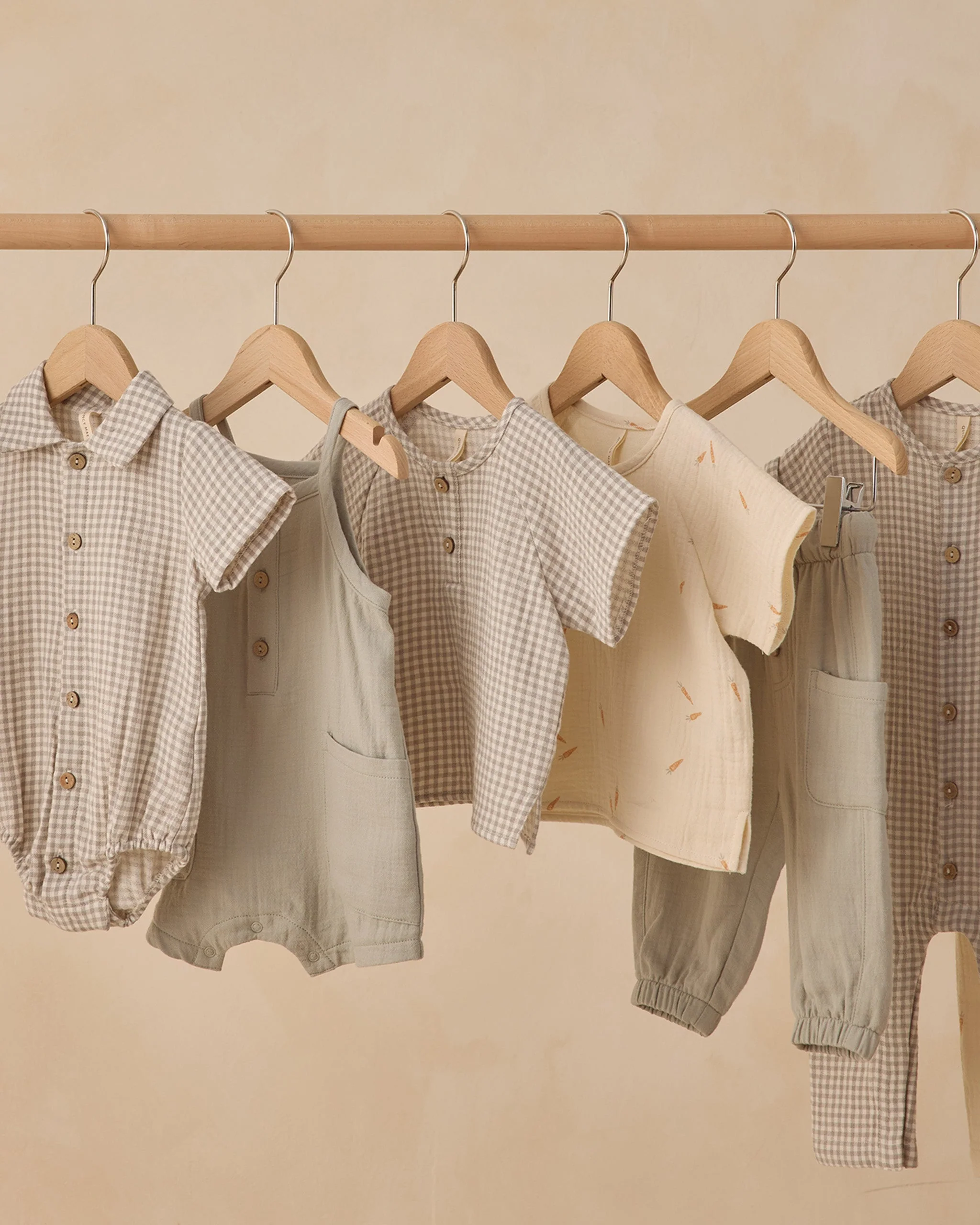 Charlie Jumpsuit Sage Gingham - Image 5