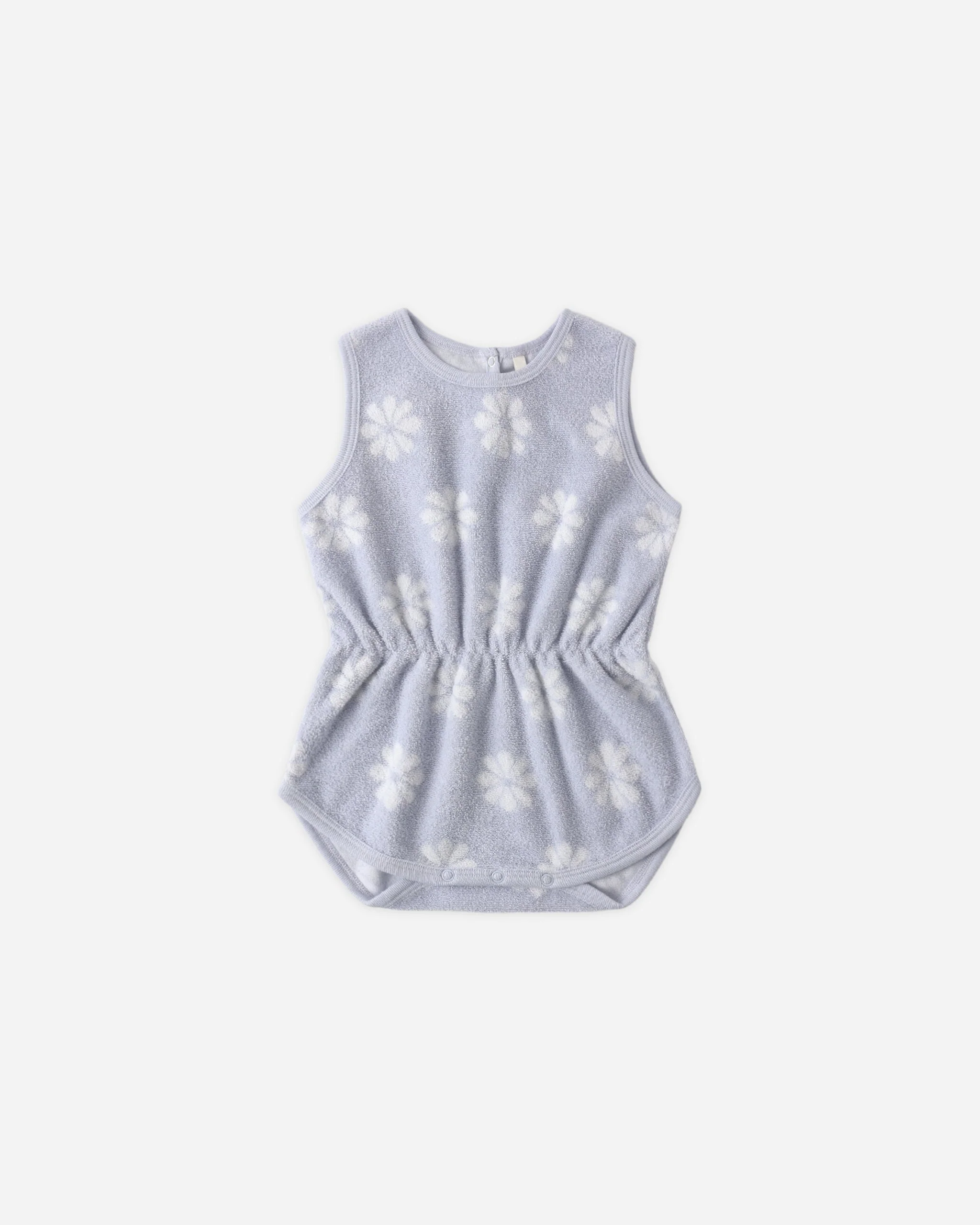 Cinch Playsuit Periwinkle Daisy