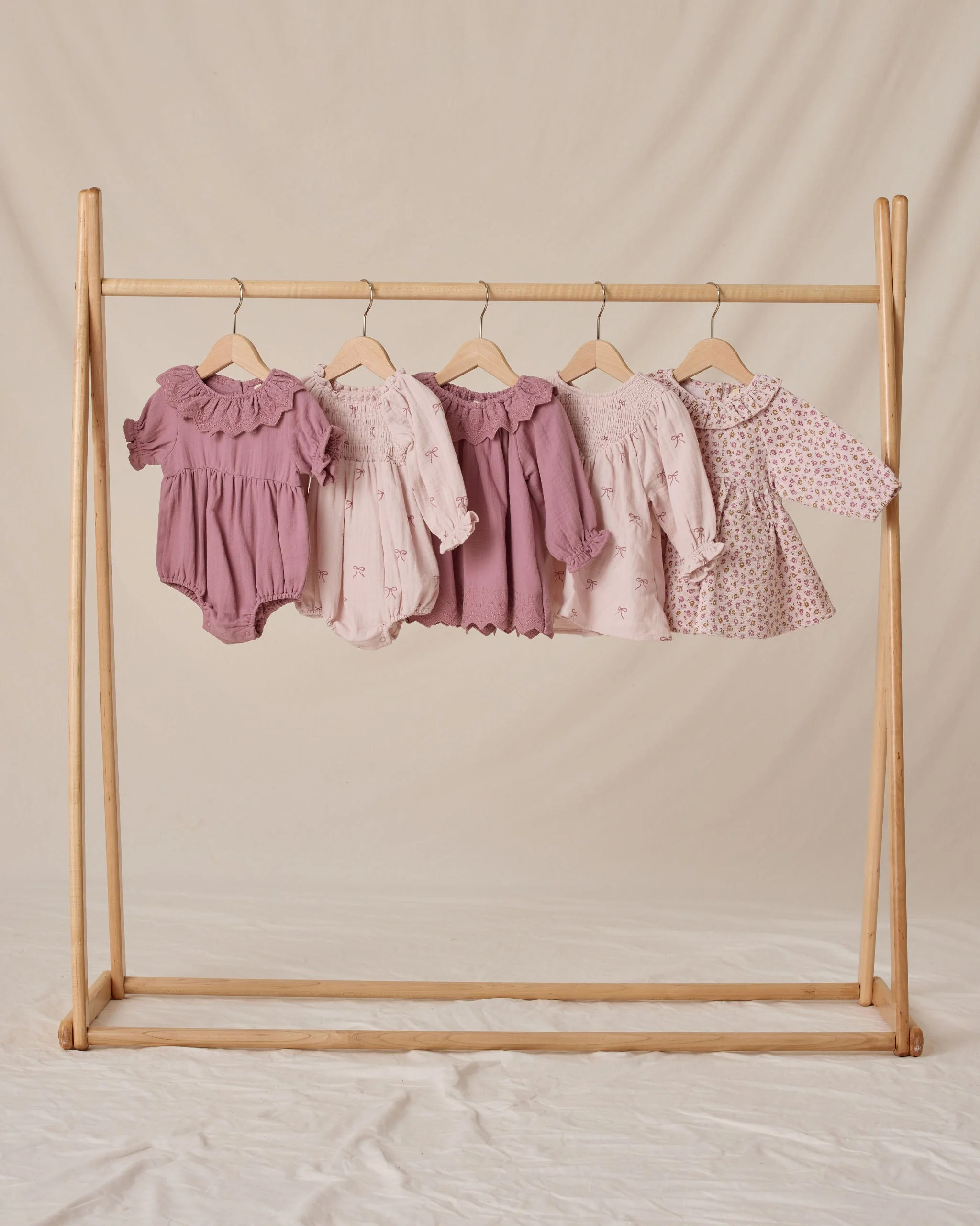 Collared Romper || Mulberry - Image 3