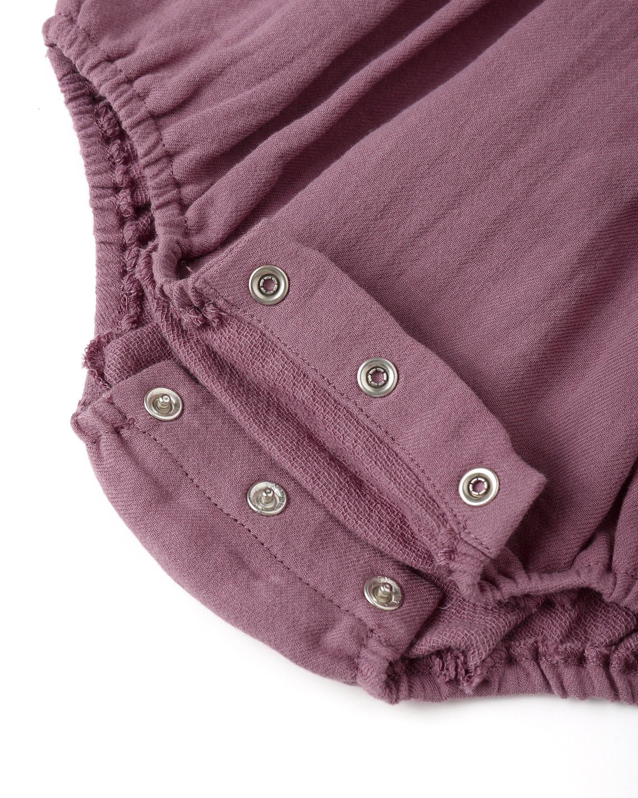 Collared Romper || Mulberry - Image 6