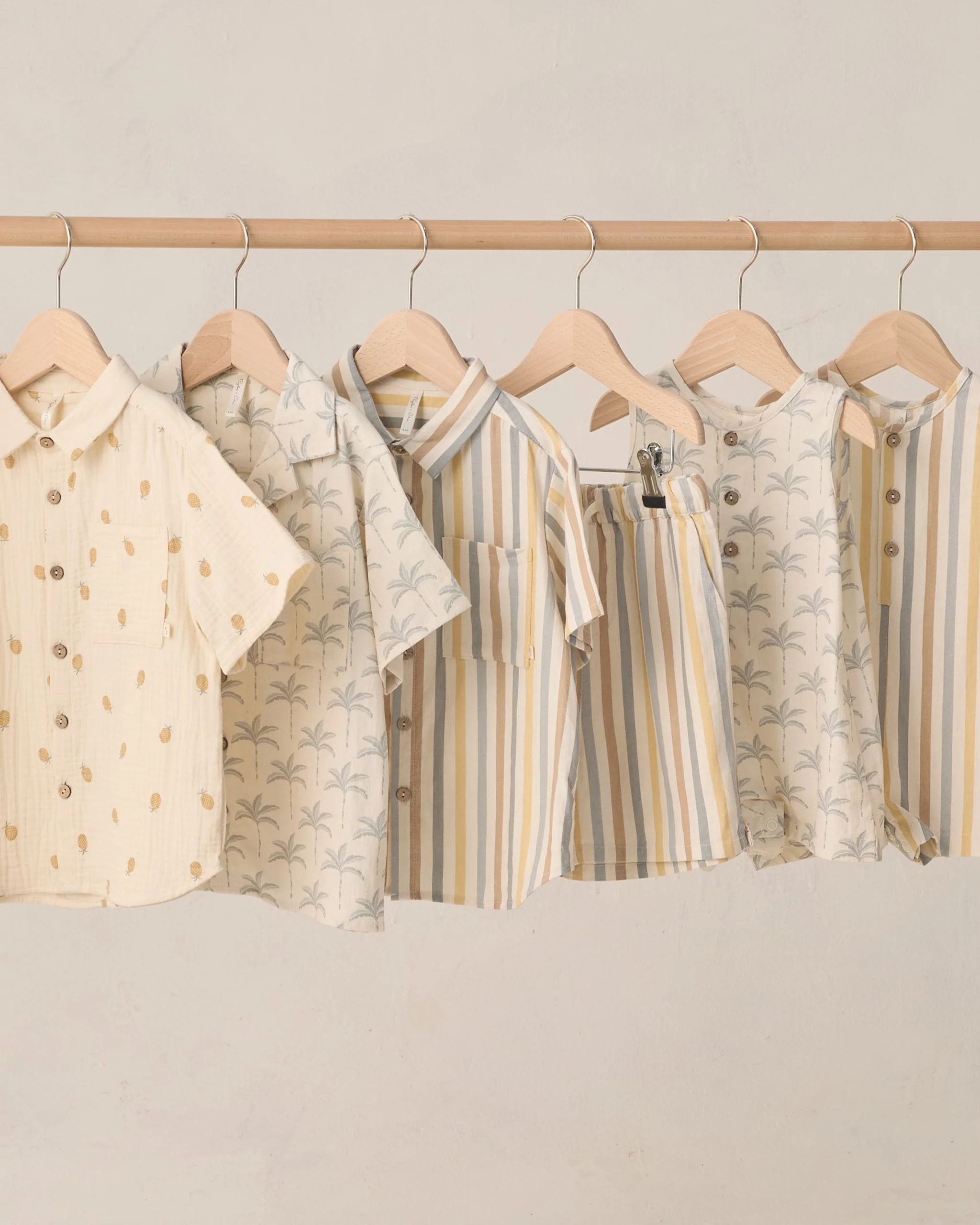 Collared Short Sleeve Shirt Valencia Stripe - Image 2