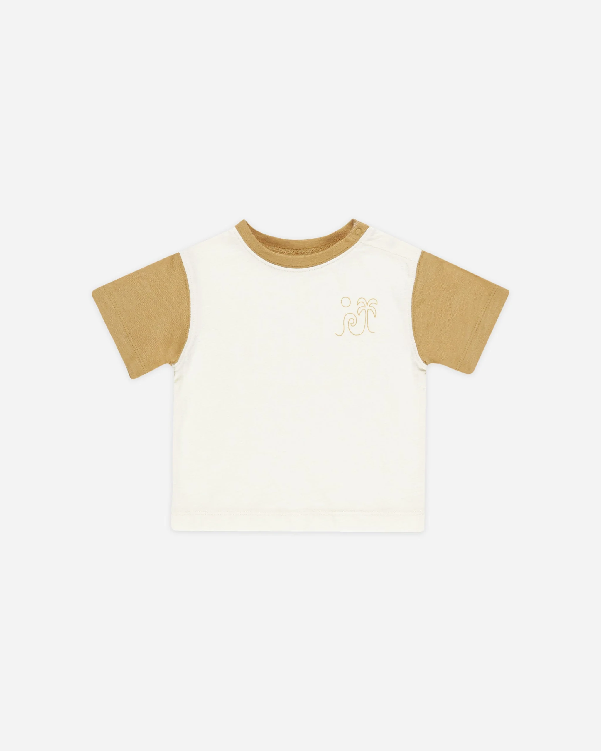 Contrast Short Sleeve Tee || Summer Vibes
