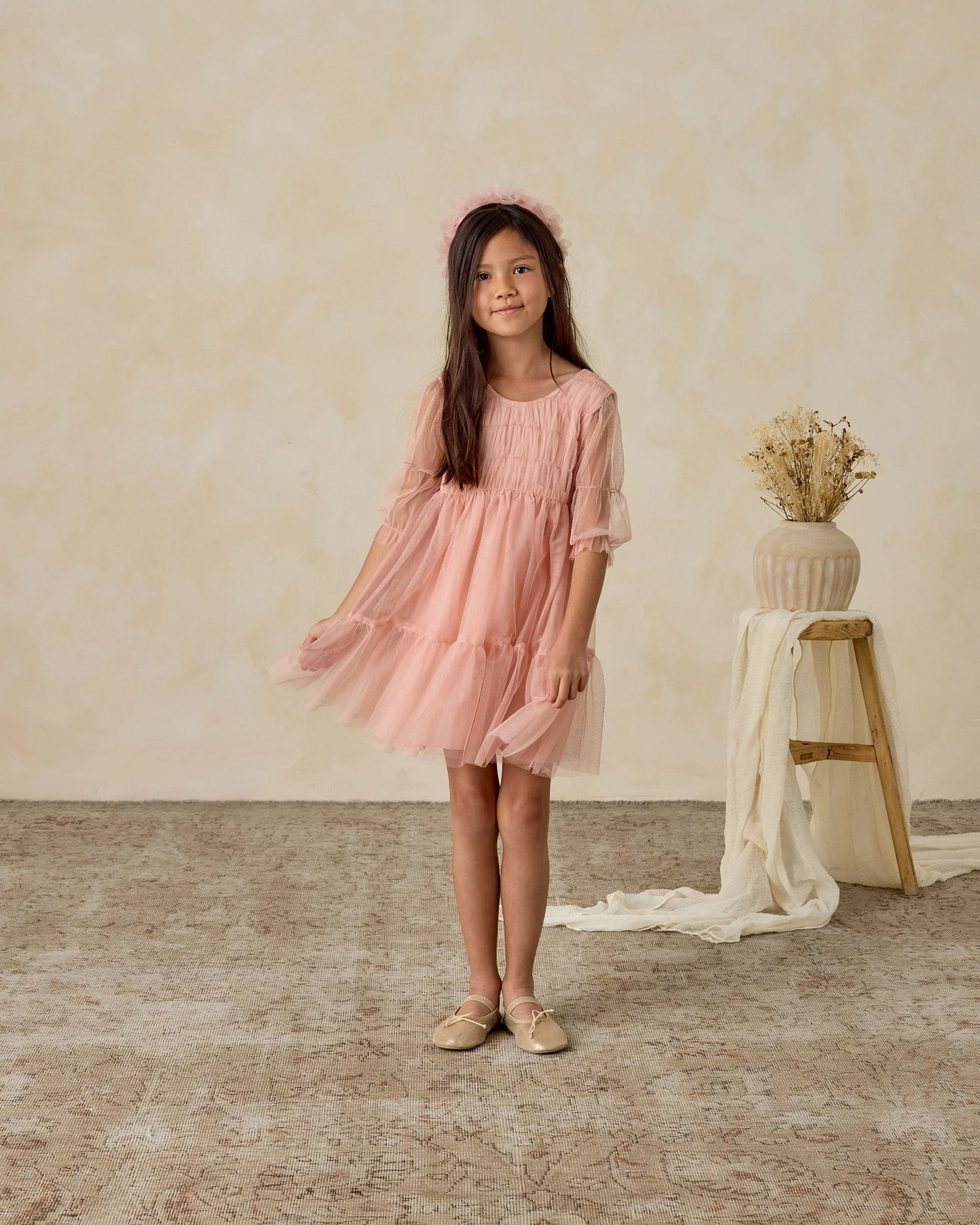 Coralie Dress | Rose - Image 2