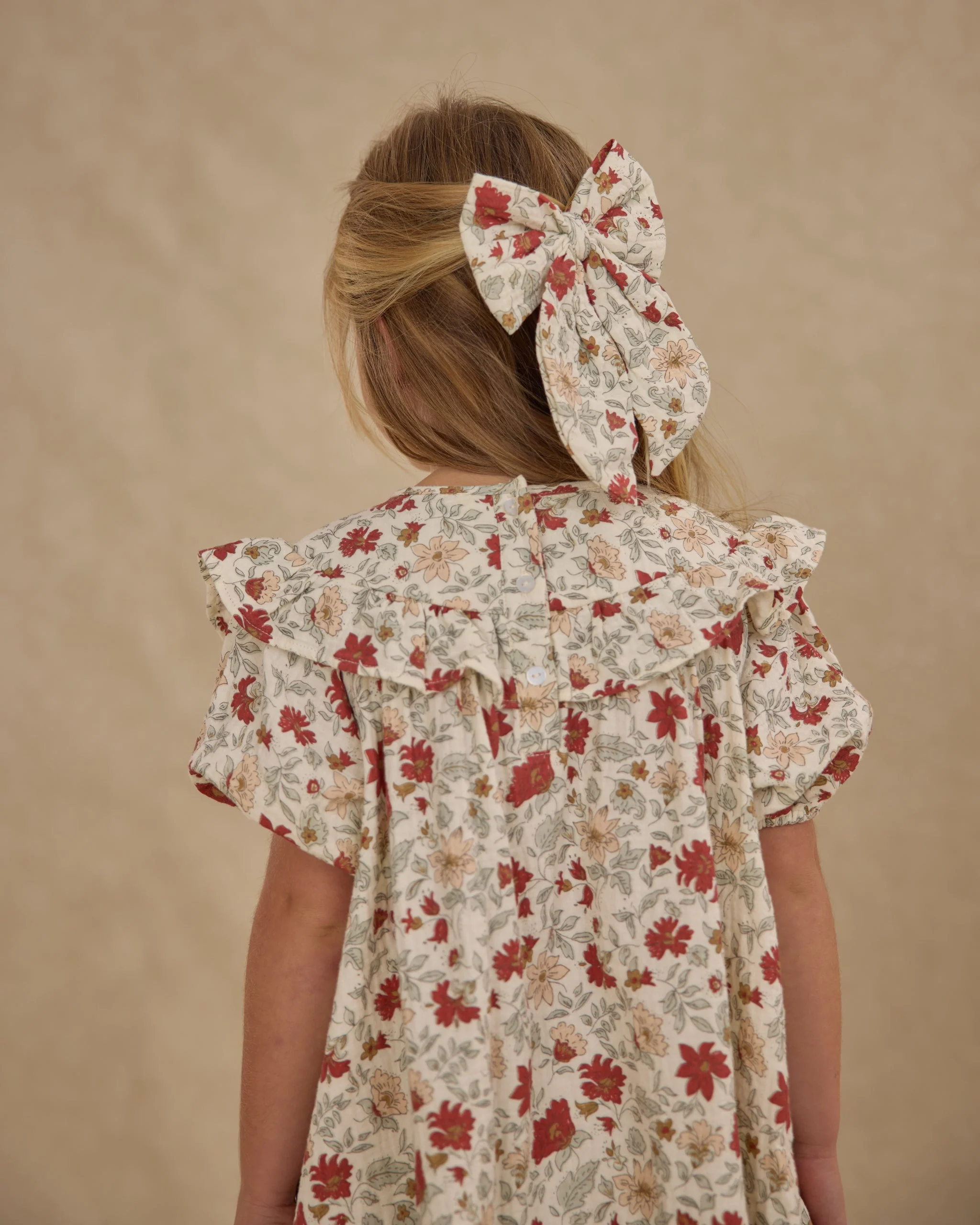 Cordelia Dress || Holiday Floral - Image 3