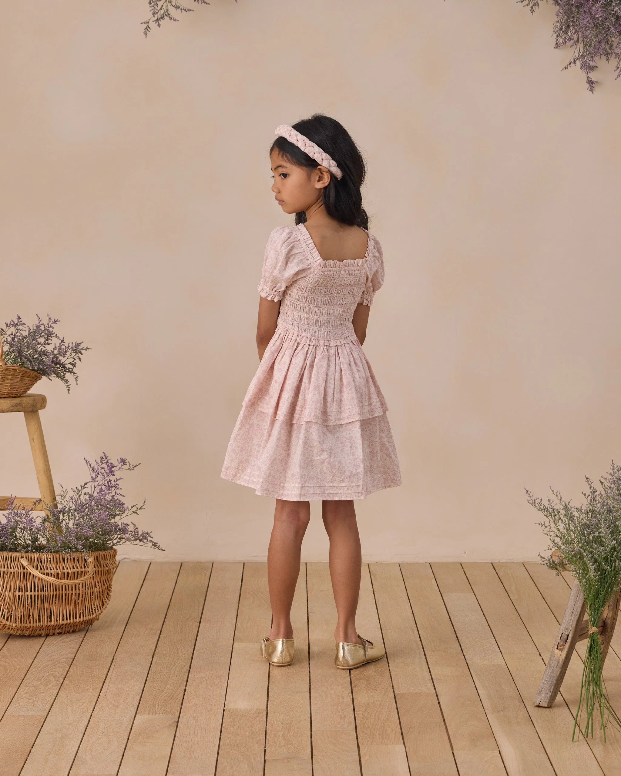 Cosette Dress Lavender Floral - Image 3