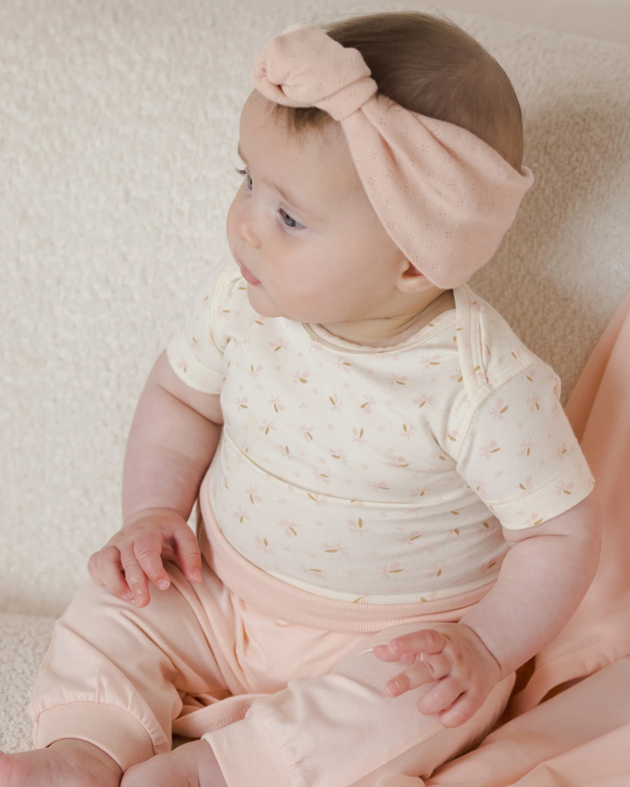 Cotton Baby Pant || Petal - Image 2