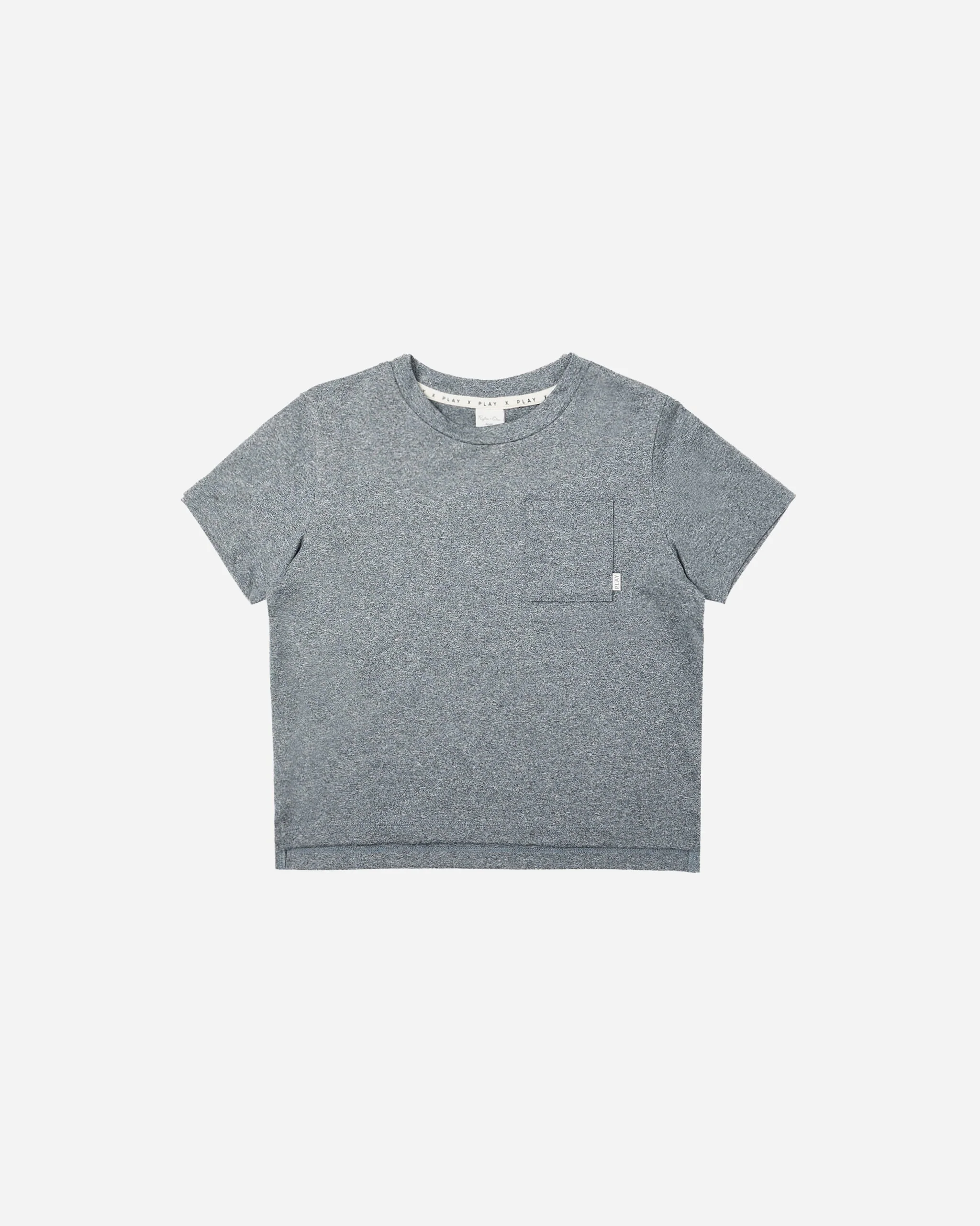 Cove Essential Pocket Tee || Heathered Navy