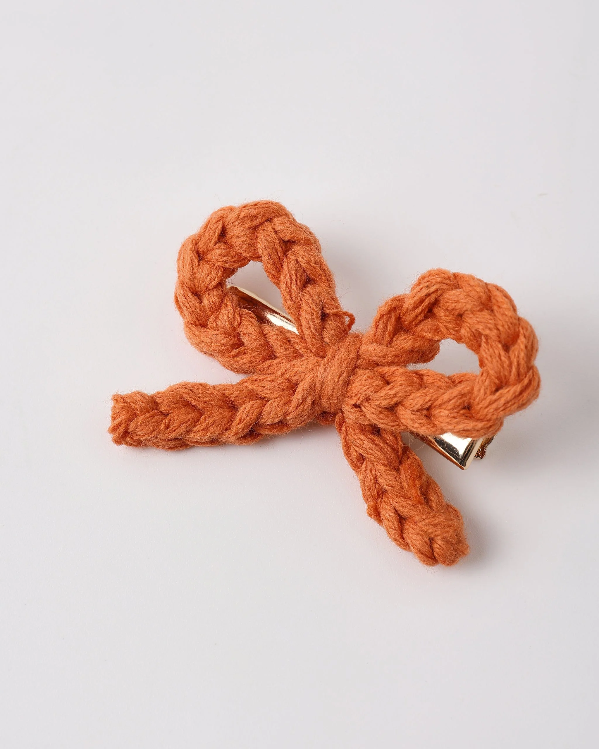 Crochet Bow Clips Poppy - Image 5