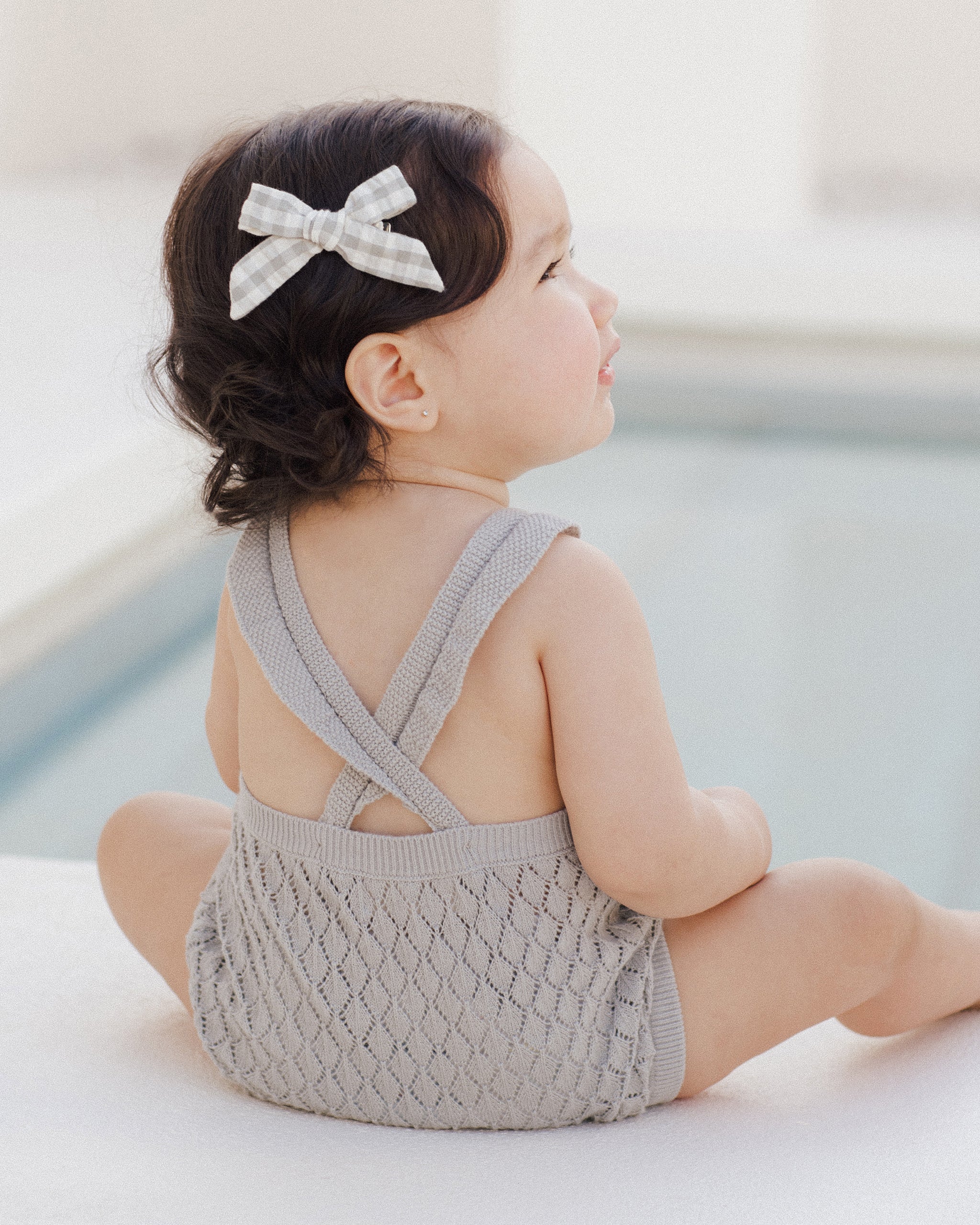 Crochet Romper || Seafoam - Image 3