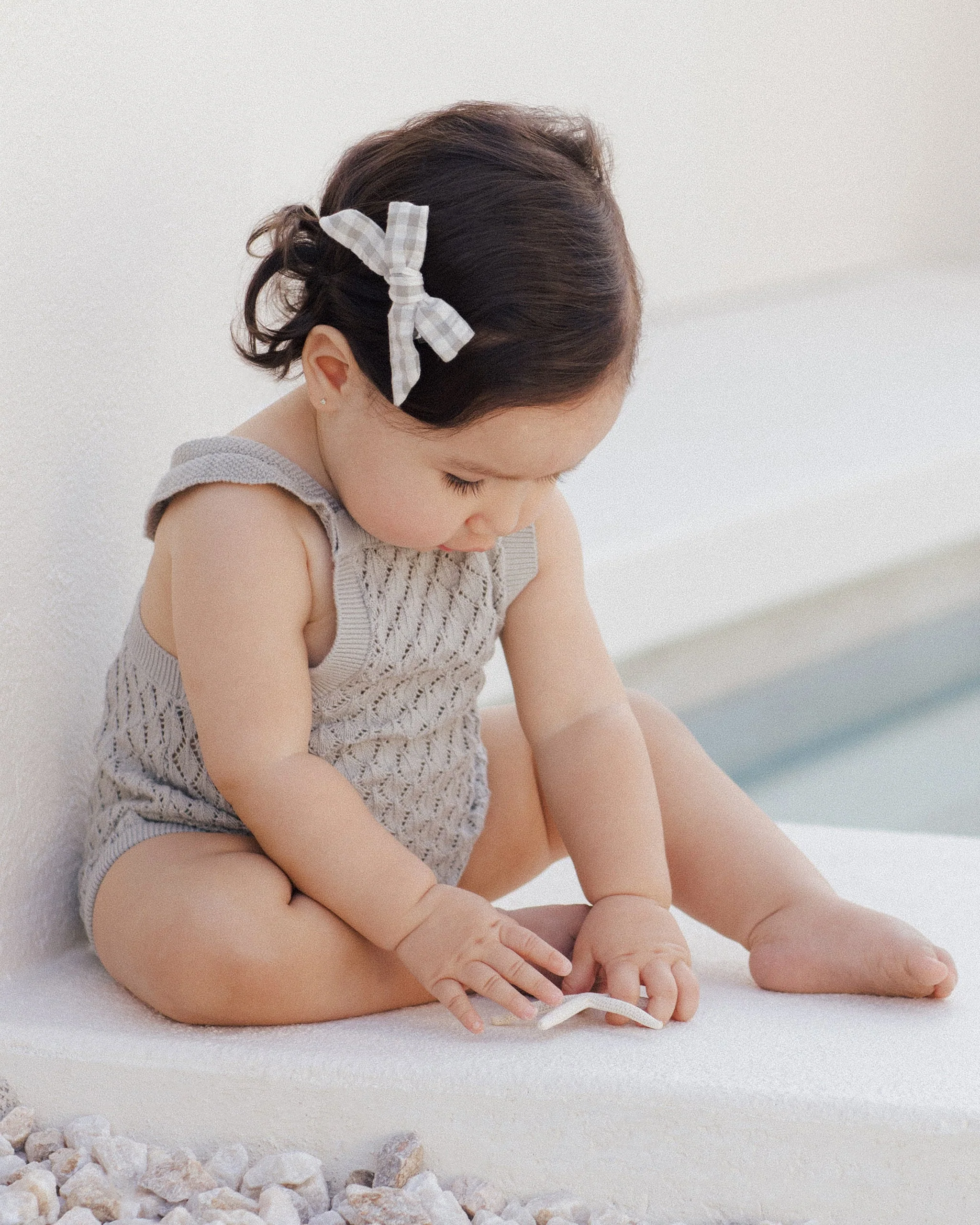 Crochet Romper || Seafoam - Image 5