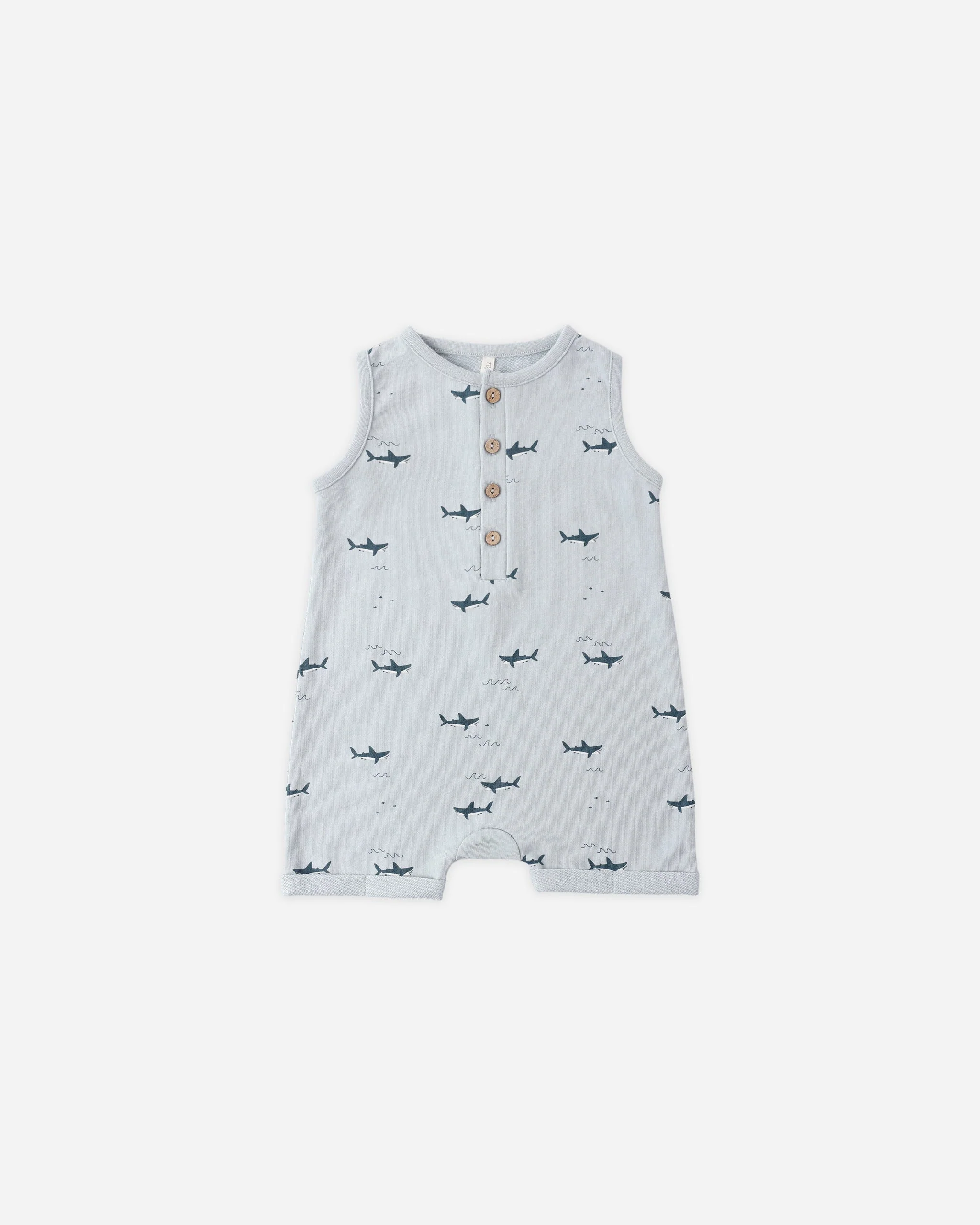 Davis Romper Sharks