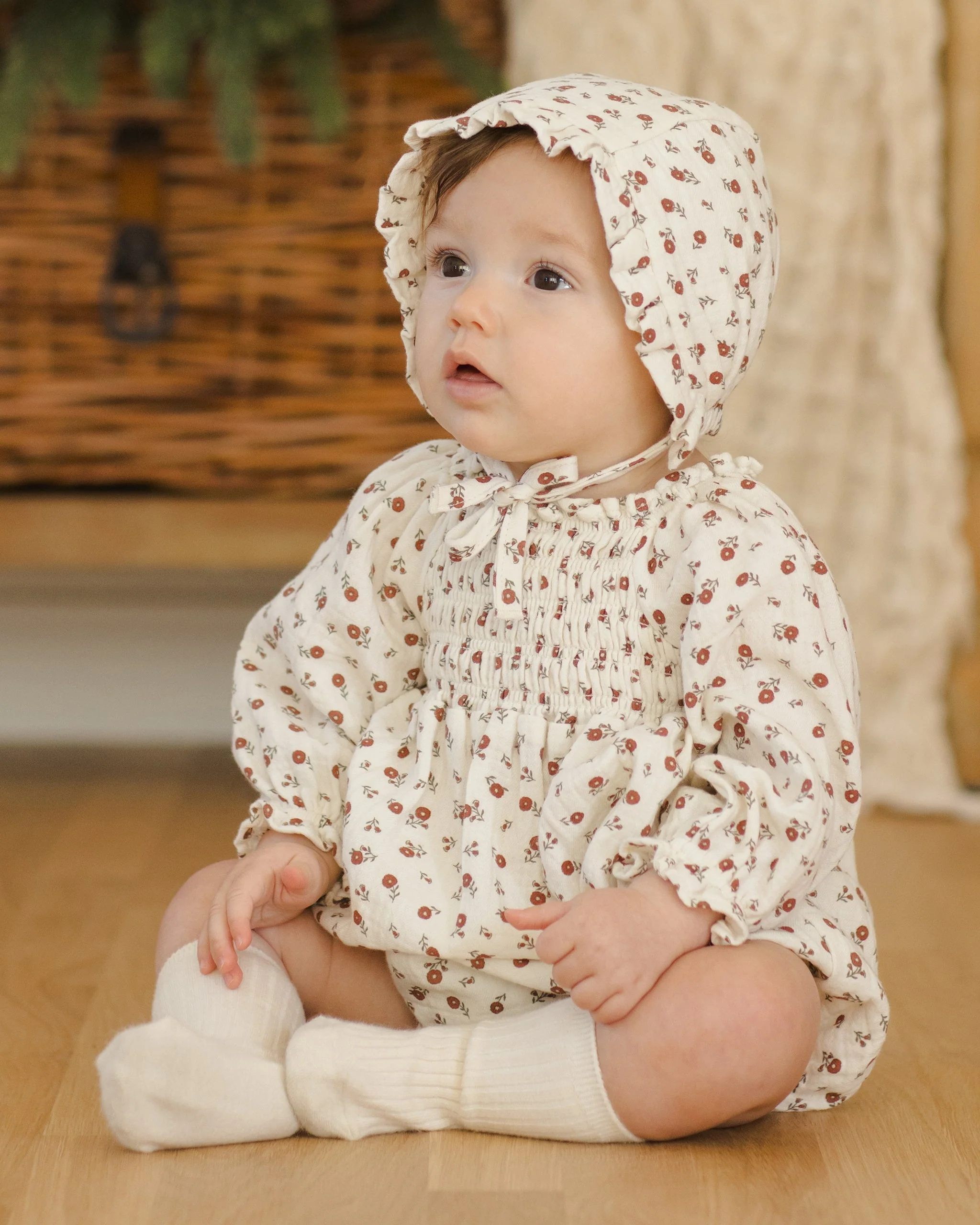 Eden Romper || Winter Ditsy - Image 5