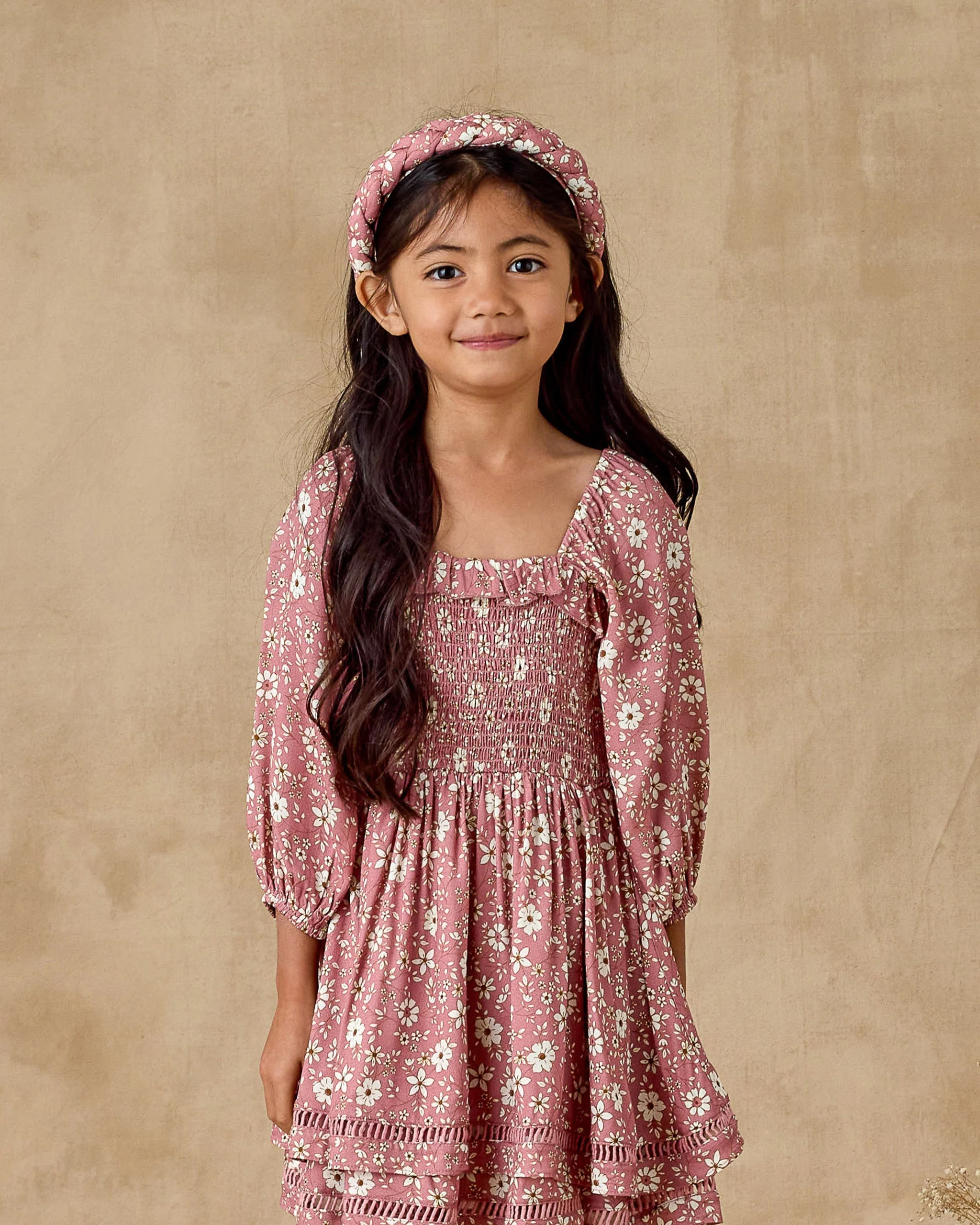 Elodie Dress | Rose Bloom - Image 4