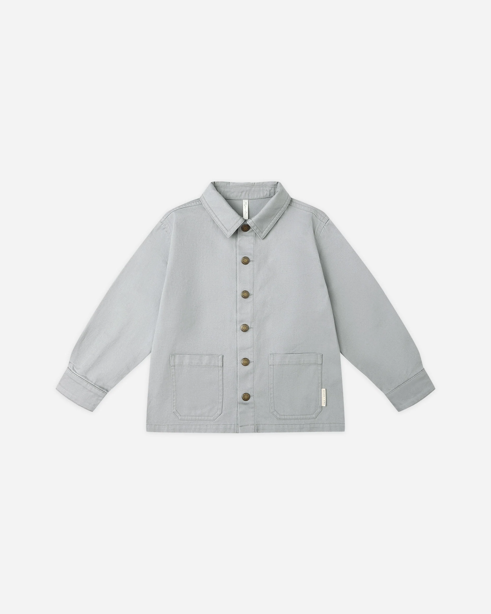 Enzo Overshirt || Dusty Blue