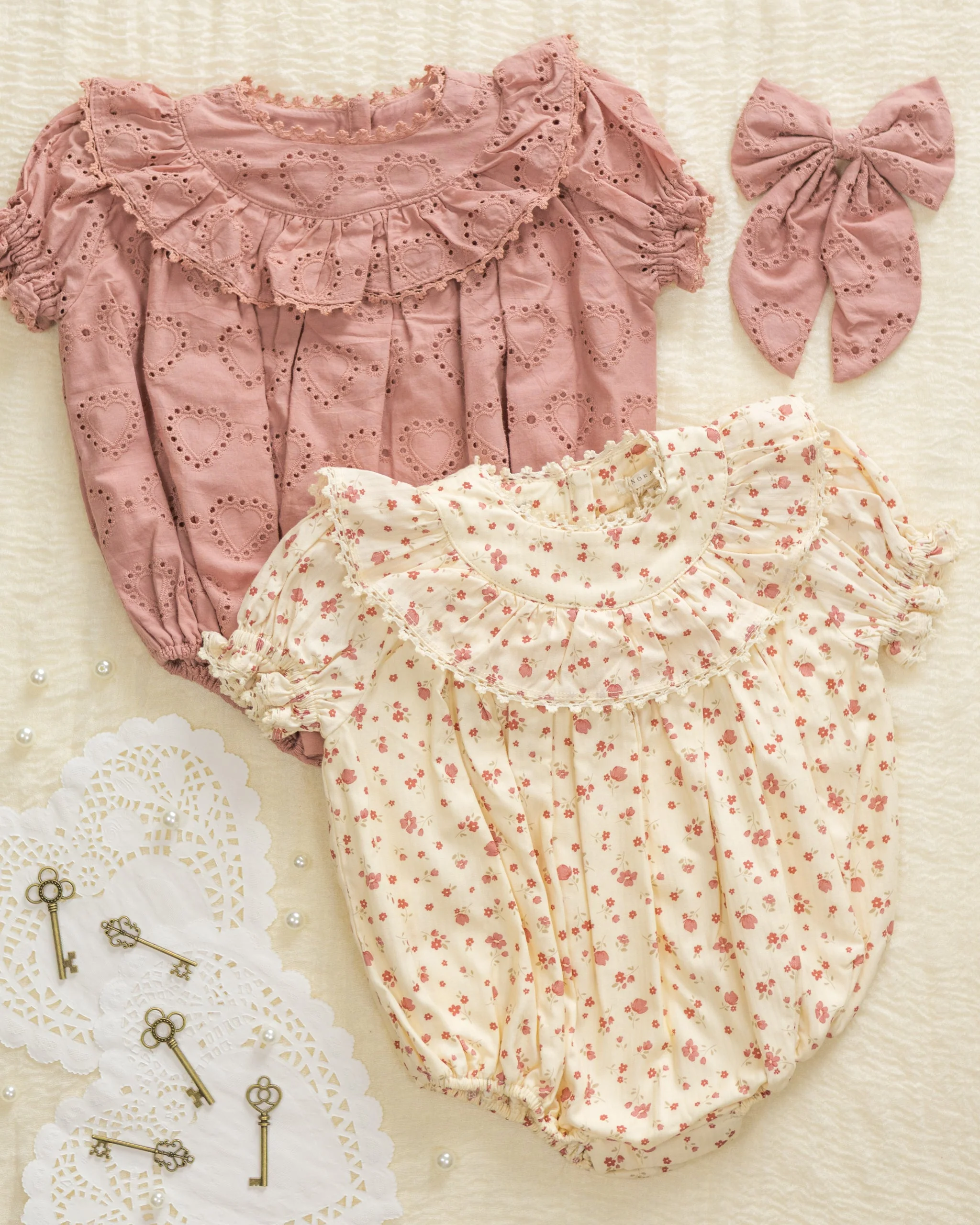 Eva Romper Red Floral - Image 5