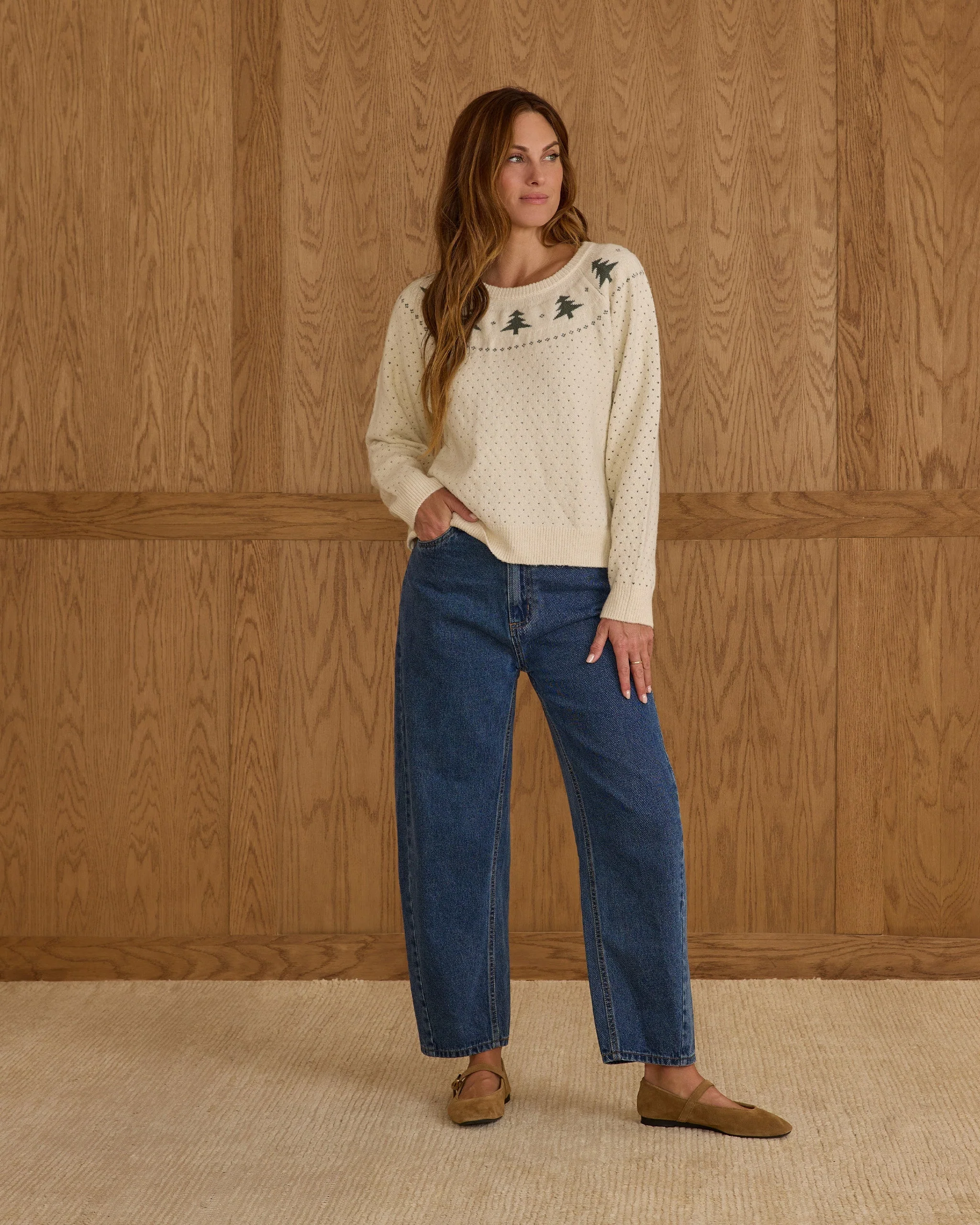 Fair Isle Sweater | Trees - Image 5