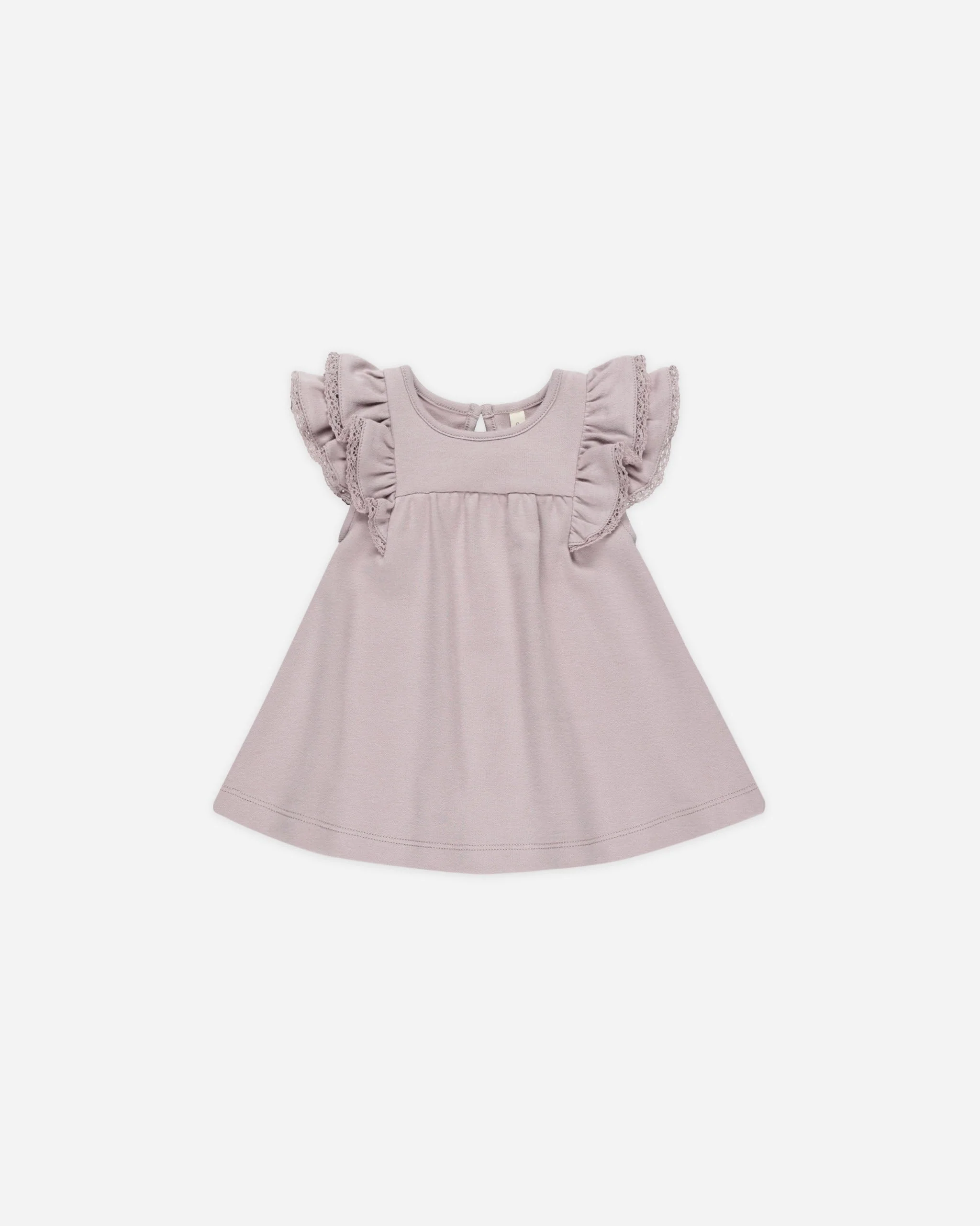 Flutter Dress || Lavender