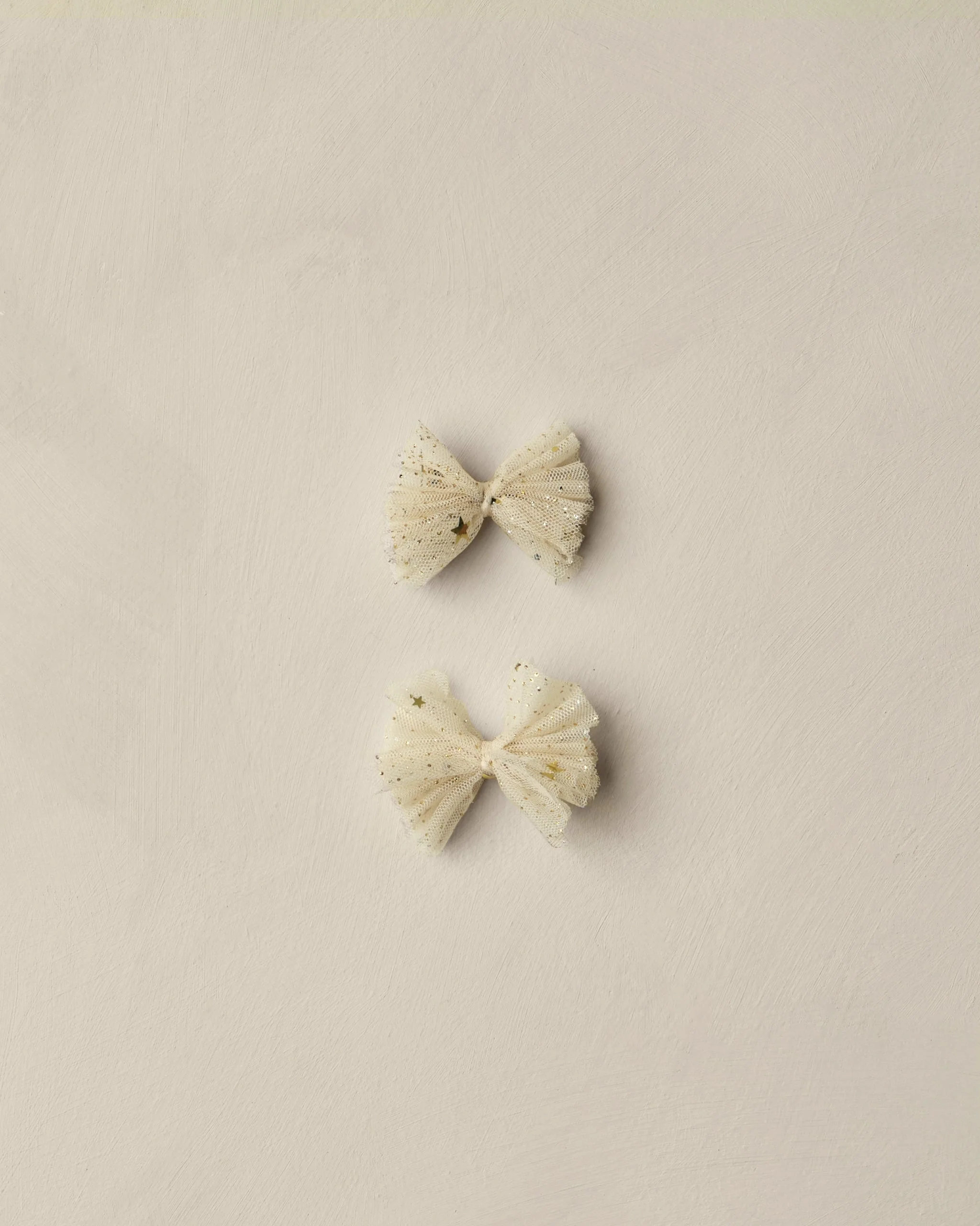 Flutter Tulle Clips | Champagne Stars