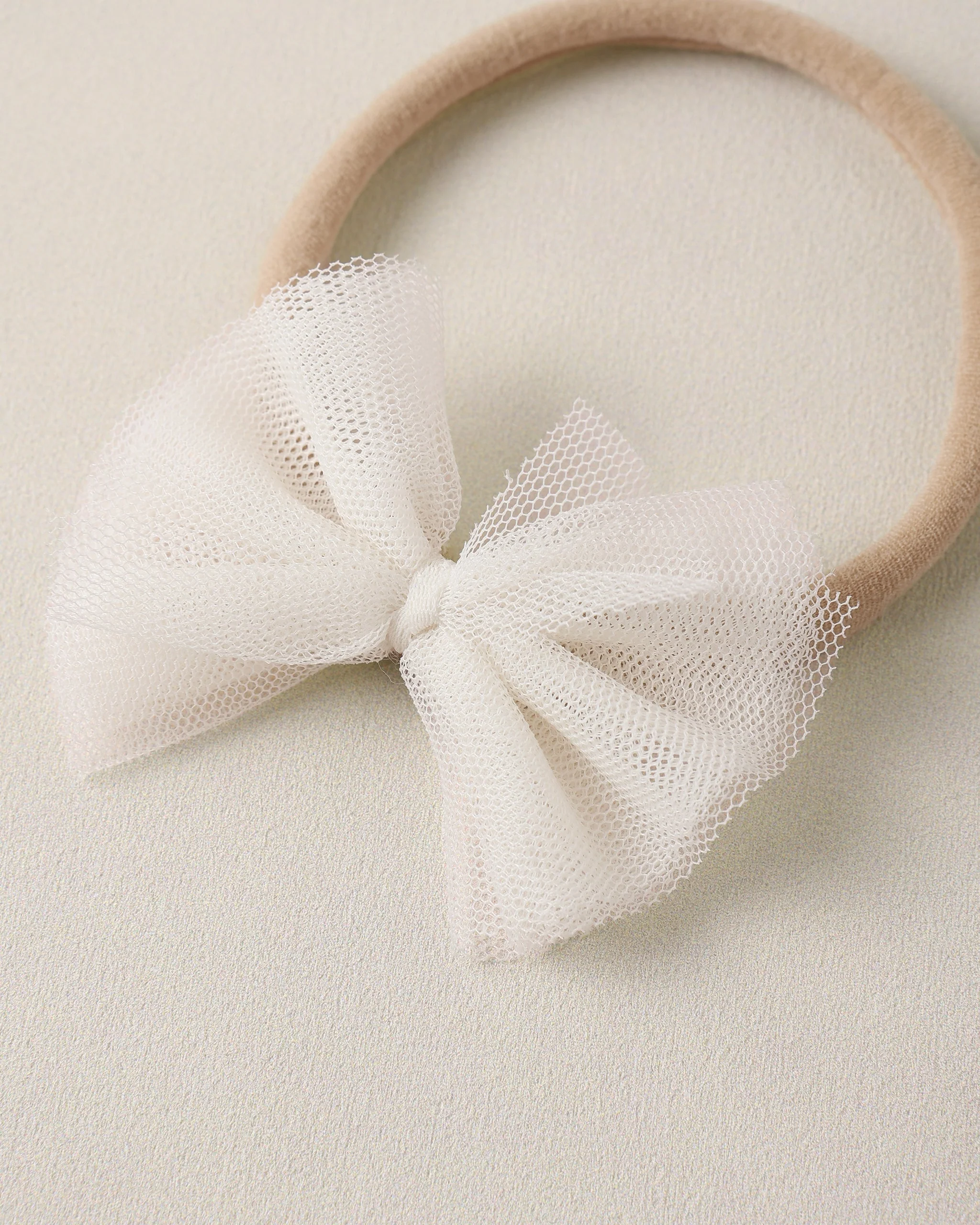 Flutter Tulle Headband Ivory - Image 6