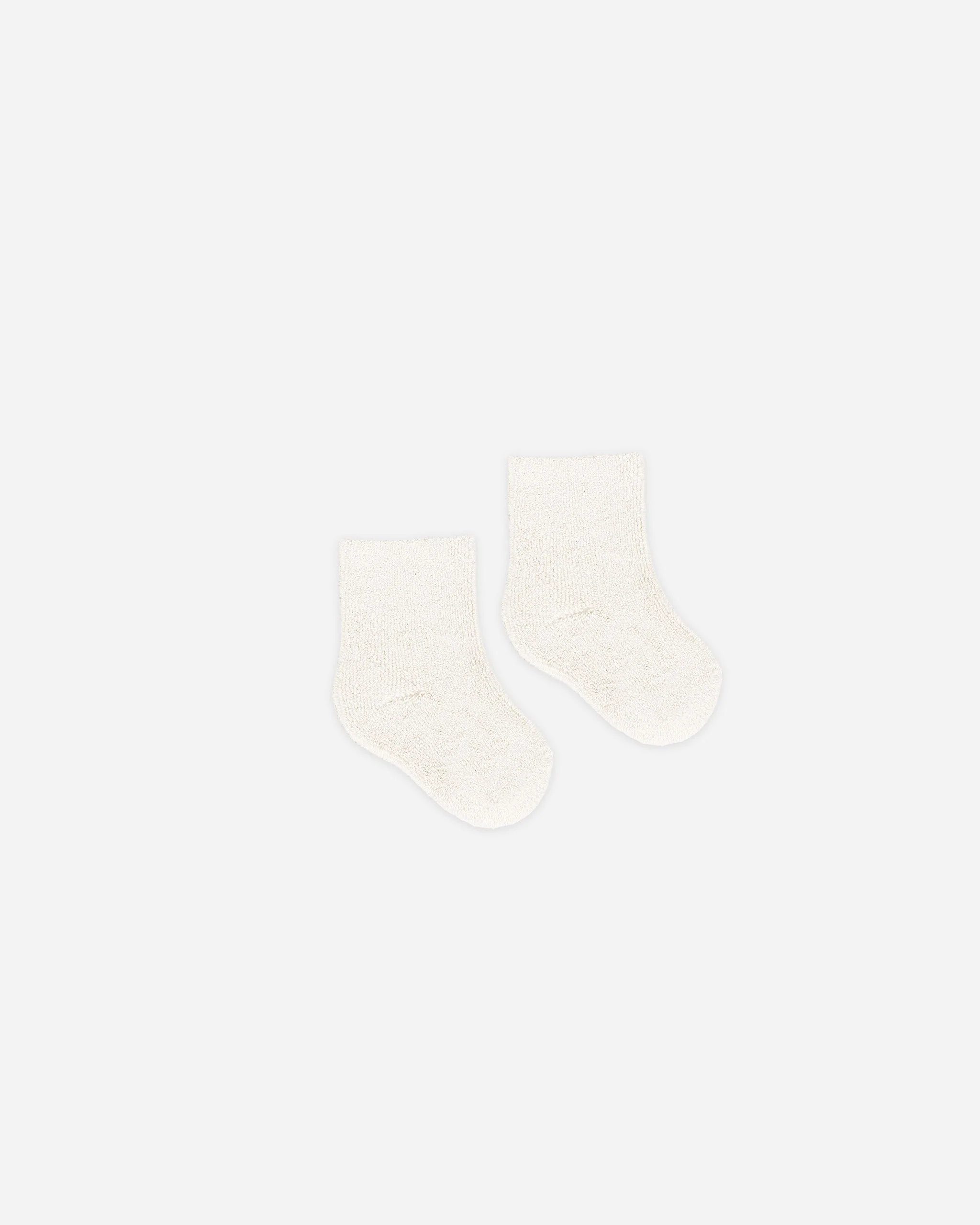Fuzzy Socks || Ivory