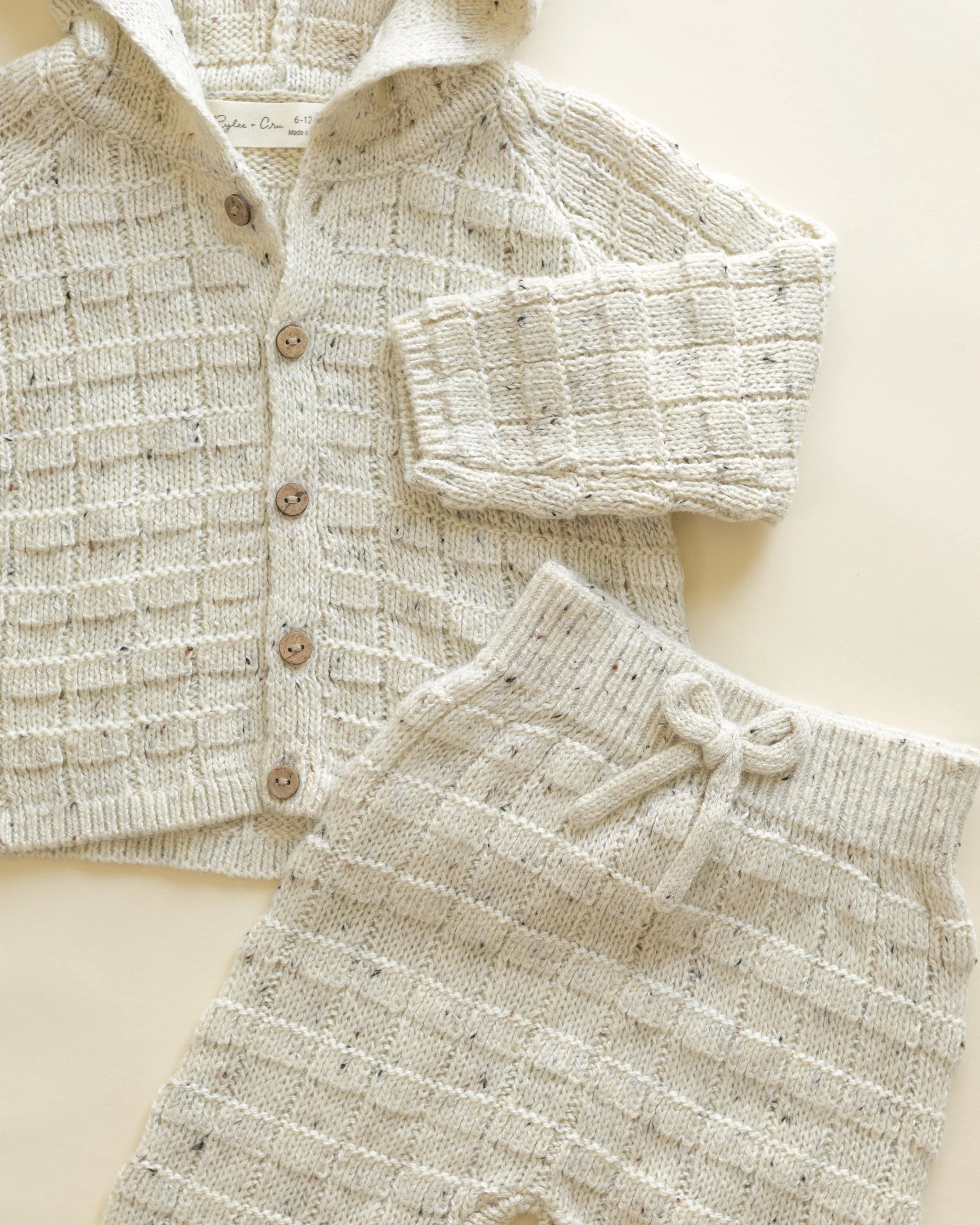 Gable Pant || Oatmeal Speckle - Image 3