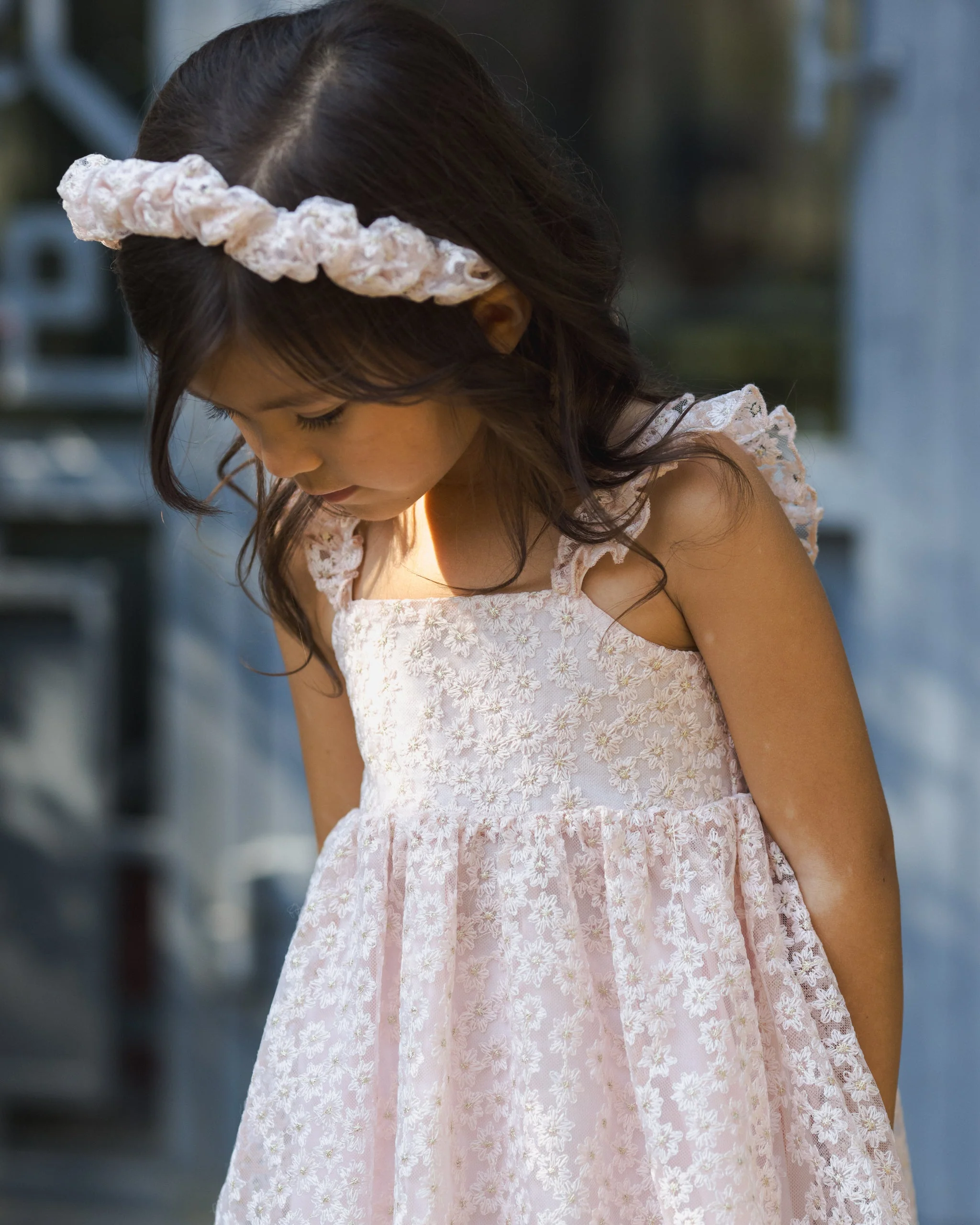 Gathered Headband Cotton Candy - Image 6