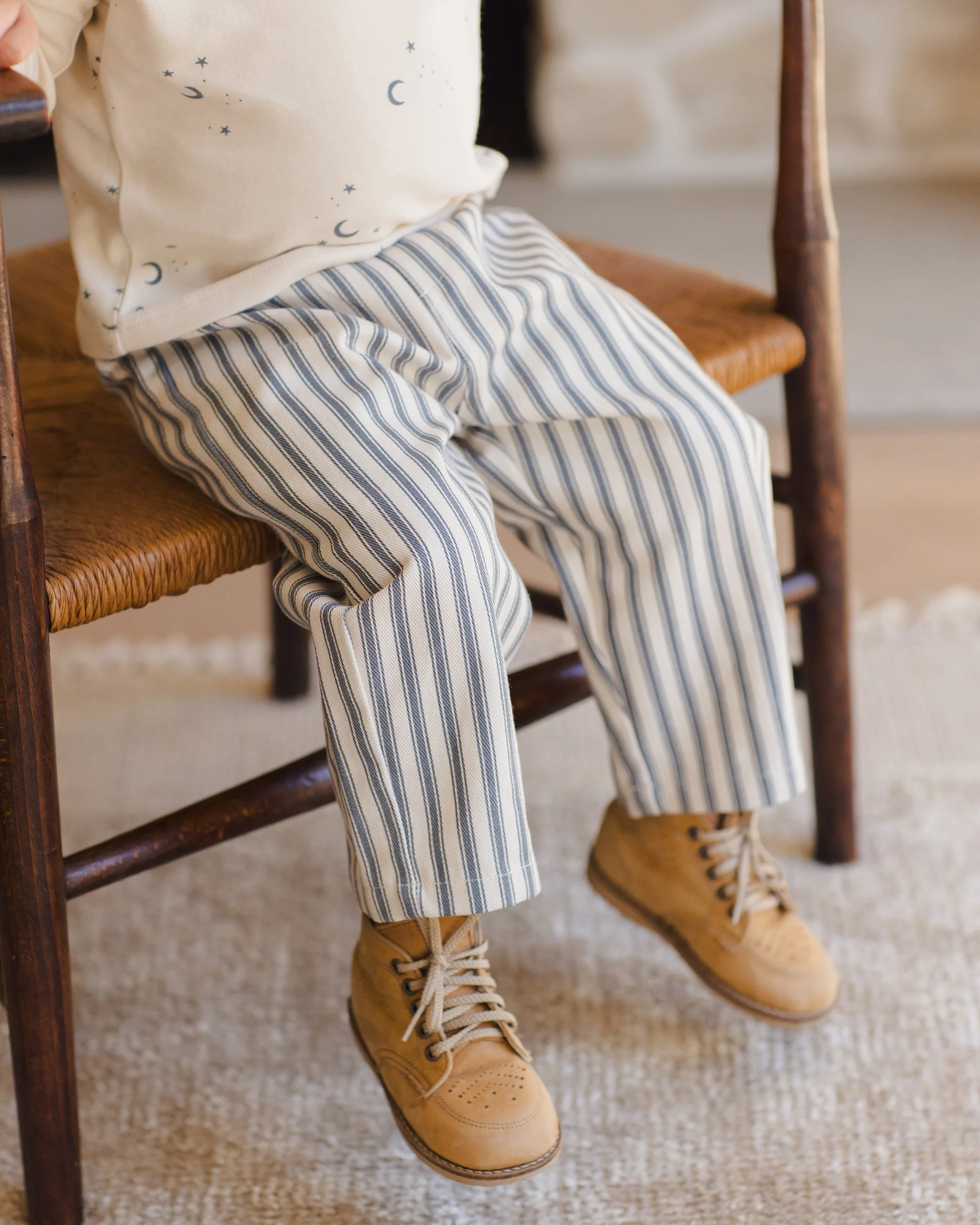 Grayson Pant || Ocean Pinstripe - Image 6