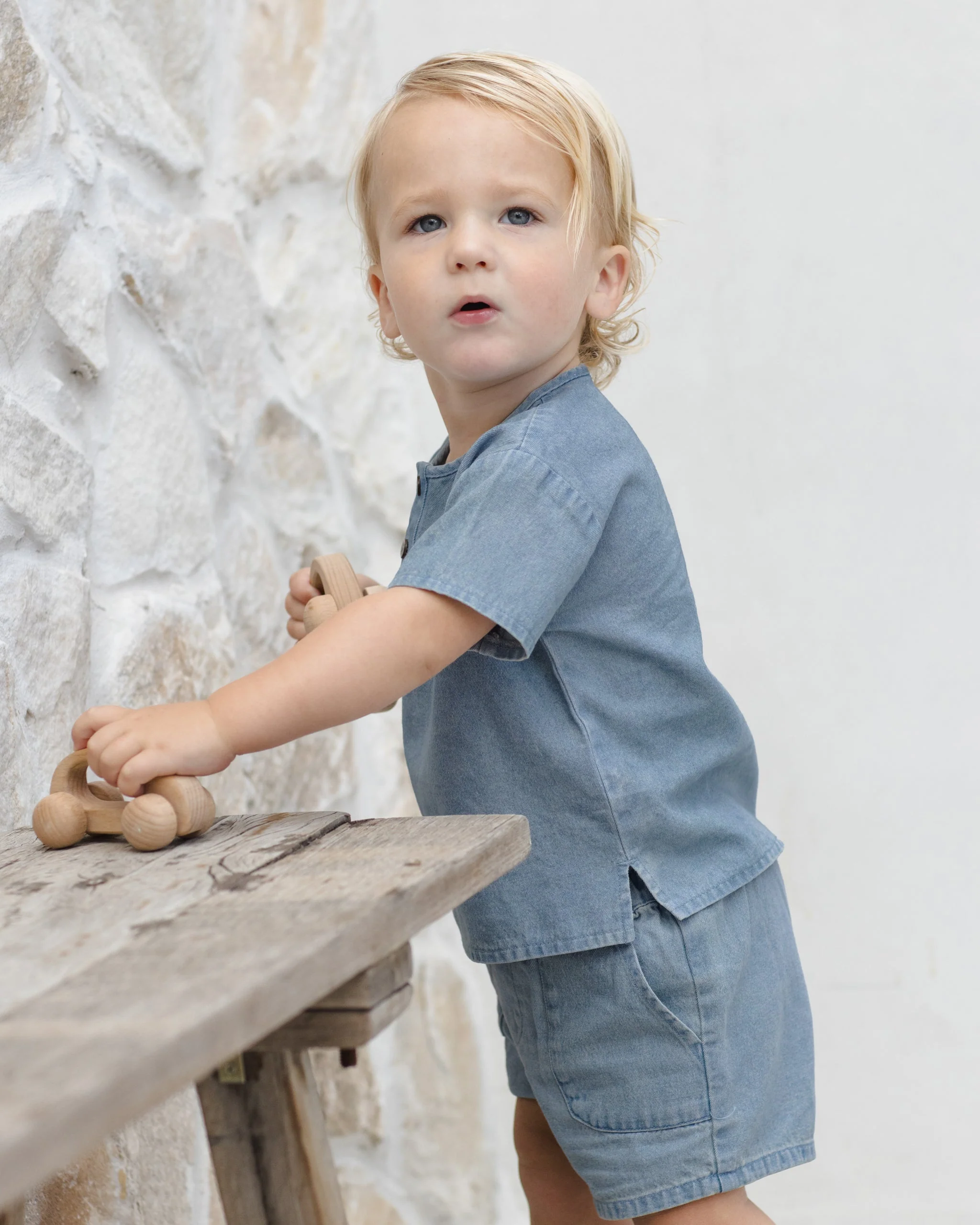 Henry Top Lightweight Denim - Image 3