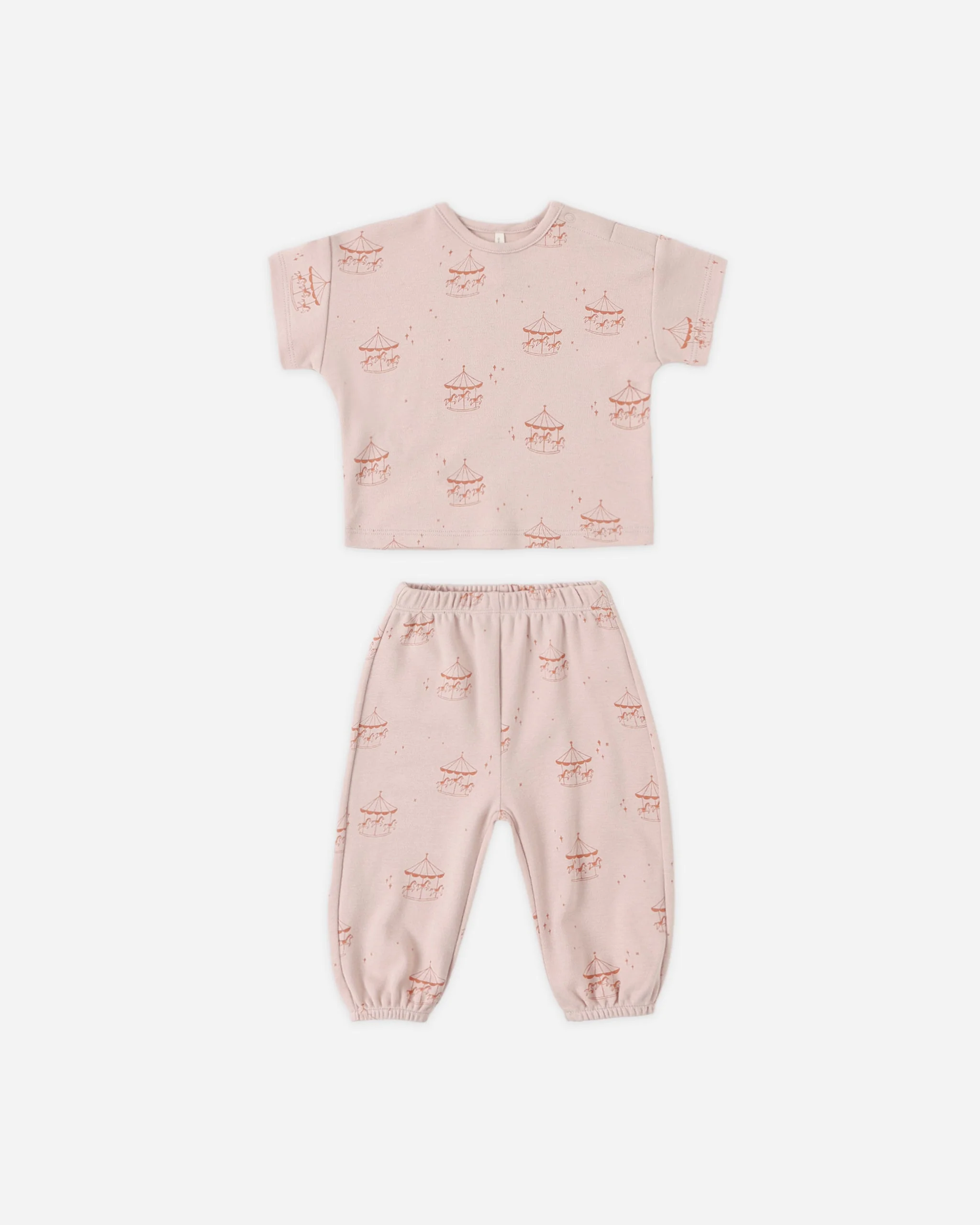 Jersey Tee + Pant Set Carousel