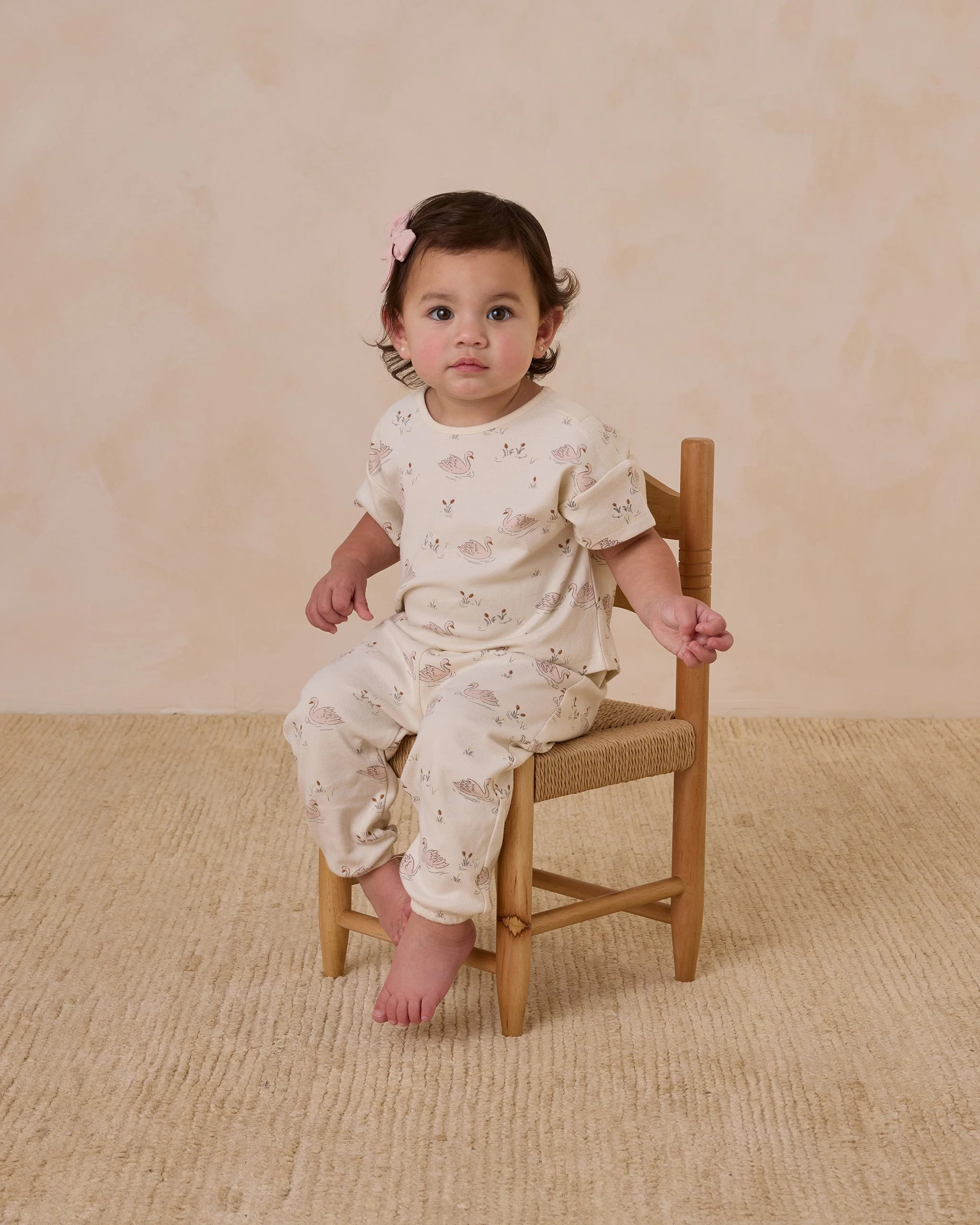 Jersey Tee + Pant Set || Swans - Image 2