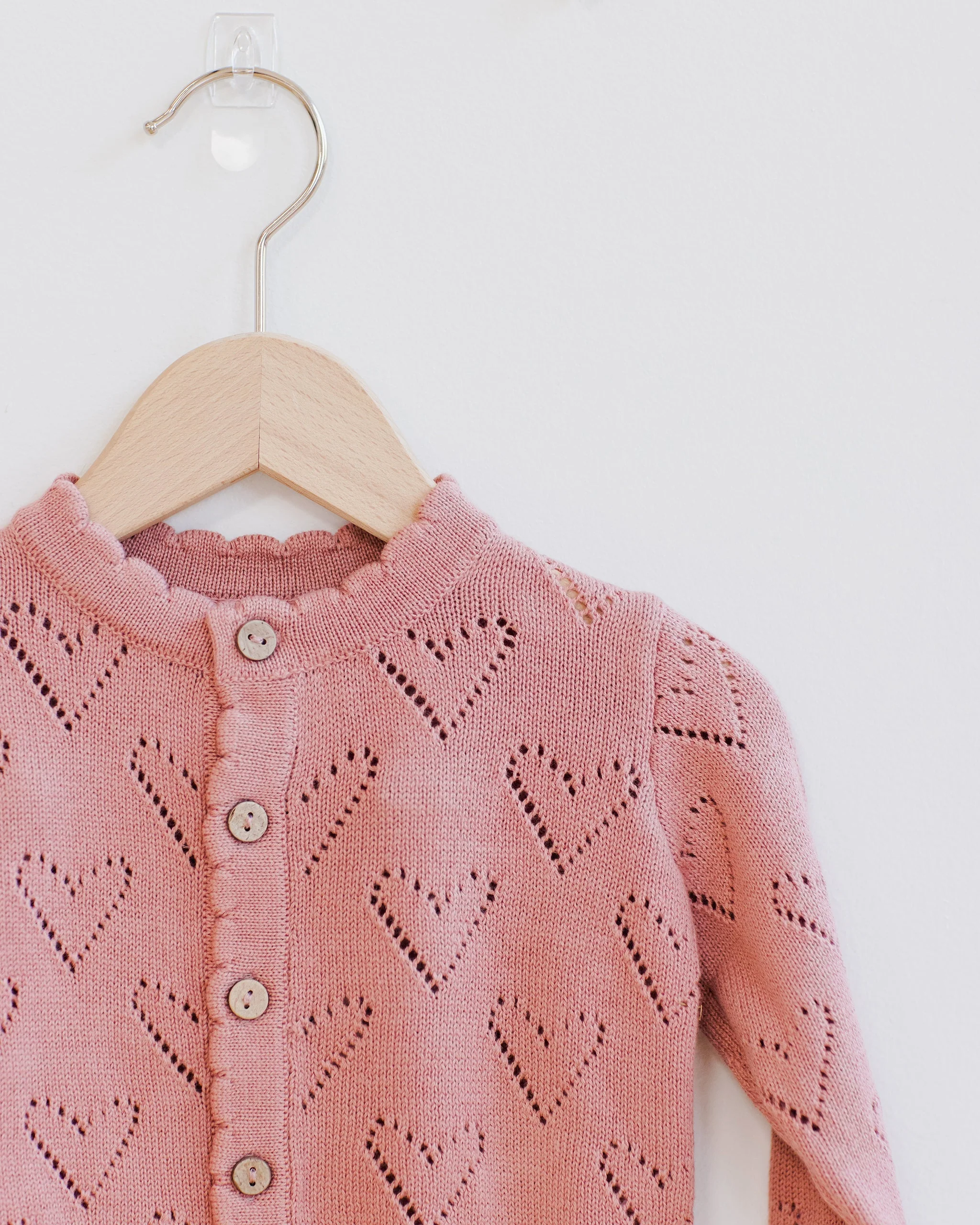 Knit Cardigan || Lipstick - Image 7