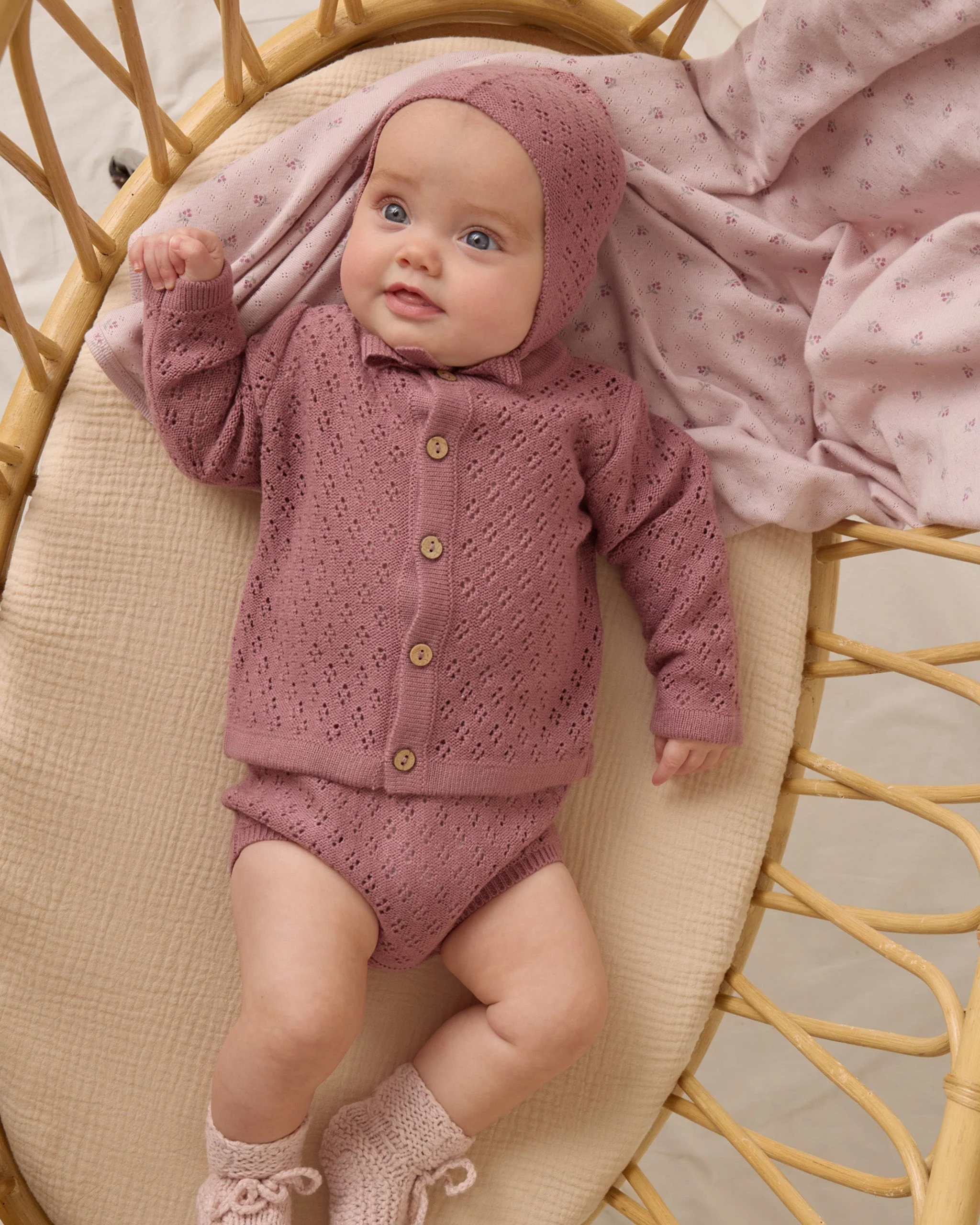 Knit Cardigan || Mulberry - Image 3